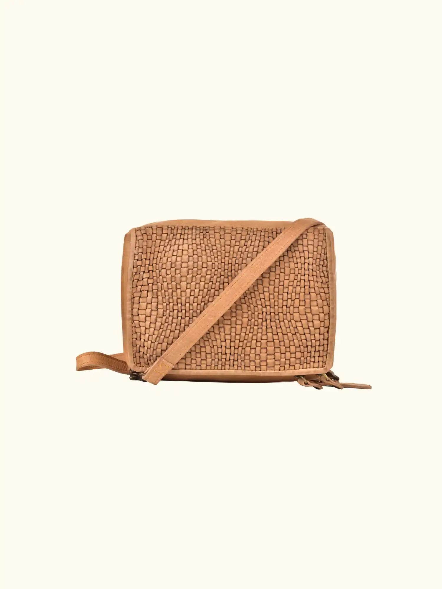 Destin Washed Leather Crossbody