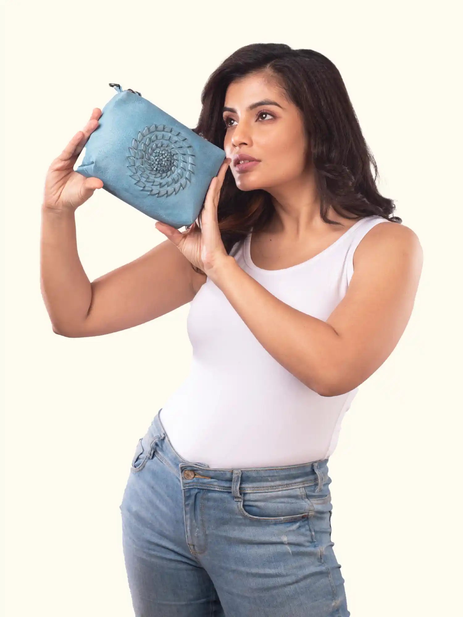 Destin Washed Leather Crossbody