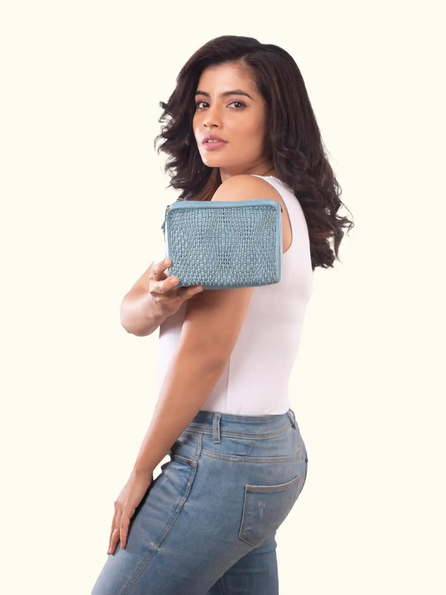 Destin Washed Leather Crossbody