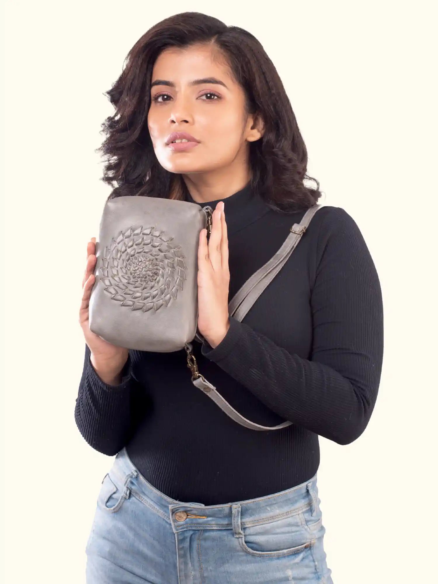 Destin Washed Leather Crossbody