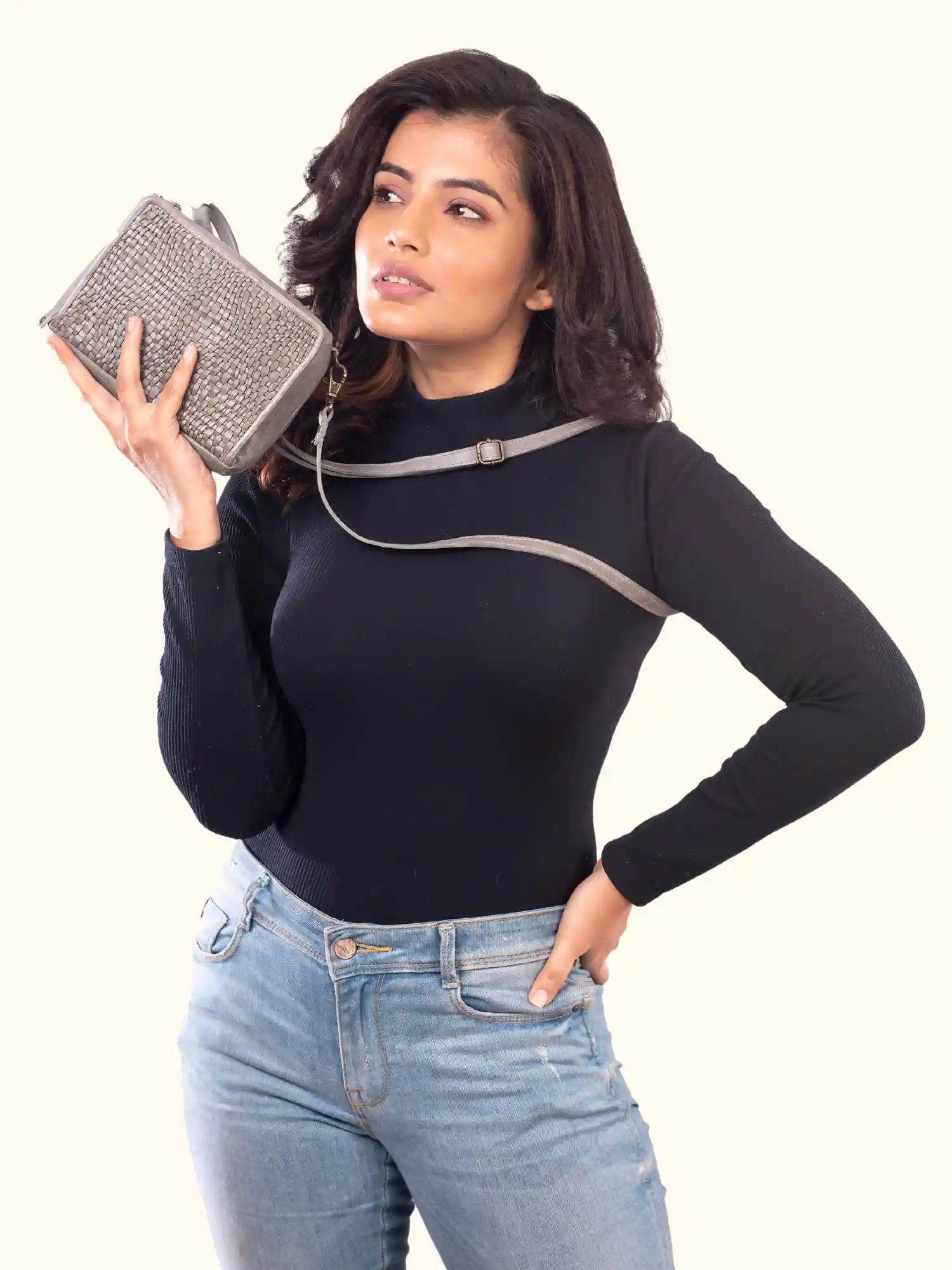 Destin Washed Leather Crossbody