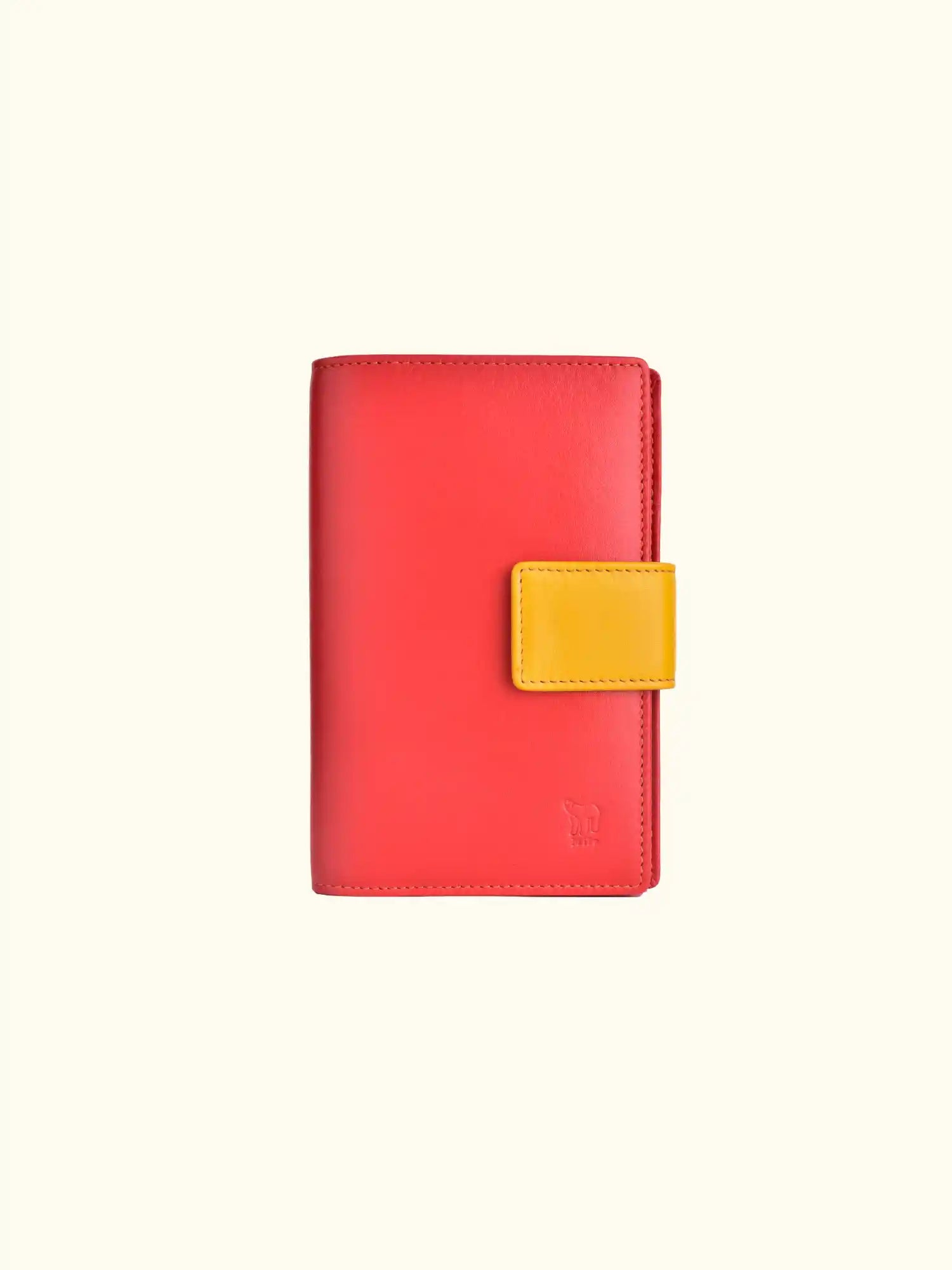 Cameo Multicolor Nappa Leather Wallet – Expressionsmilo