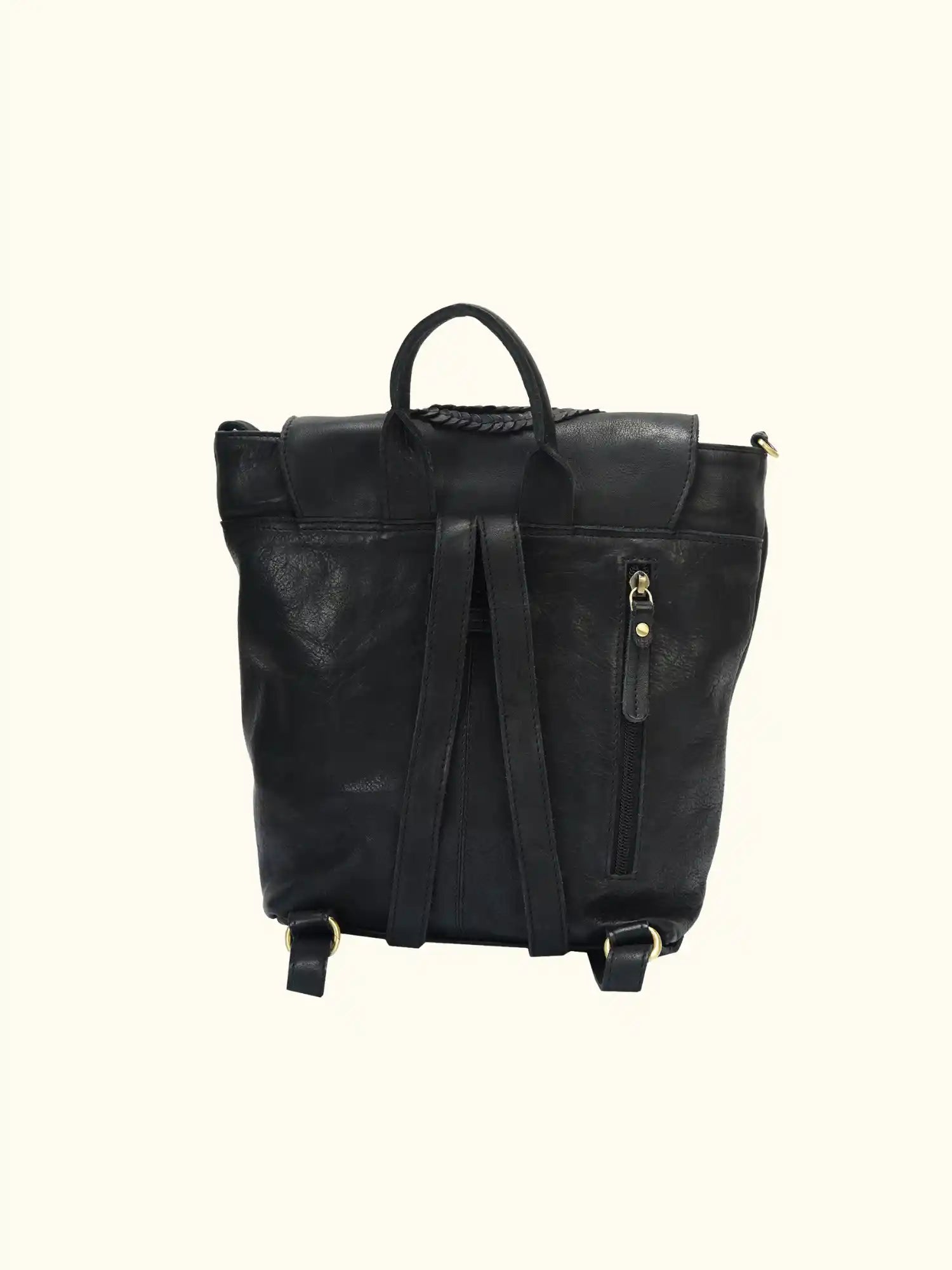 Auray Washed Leather Backpack