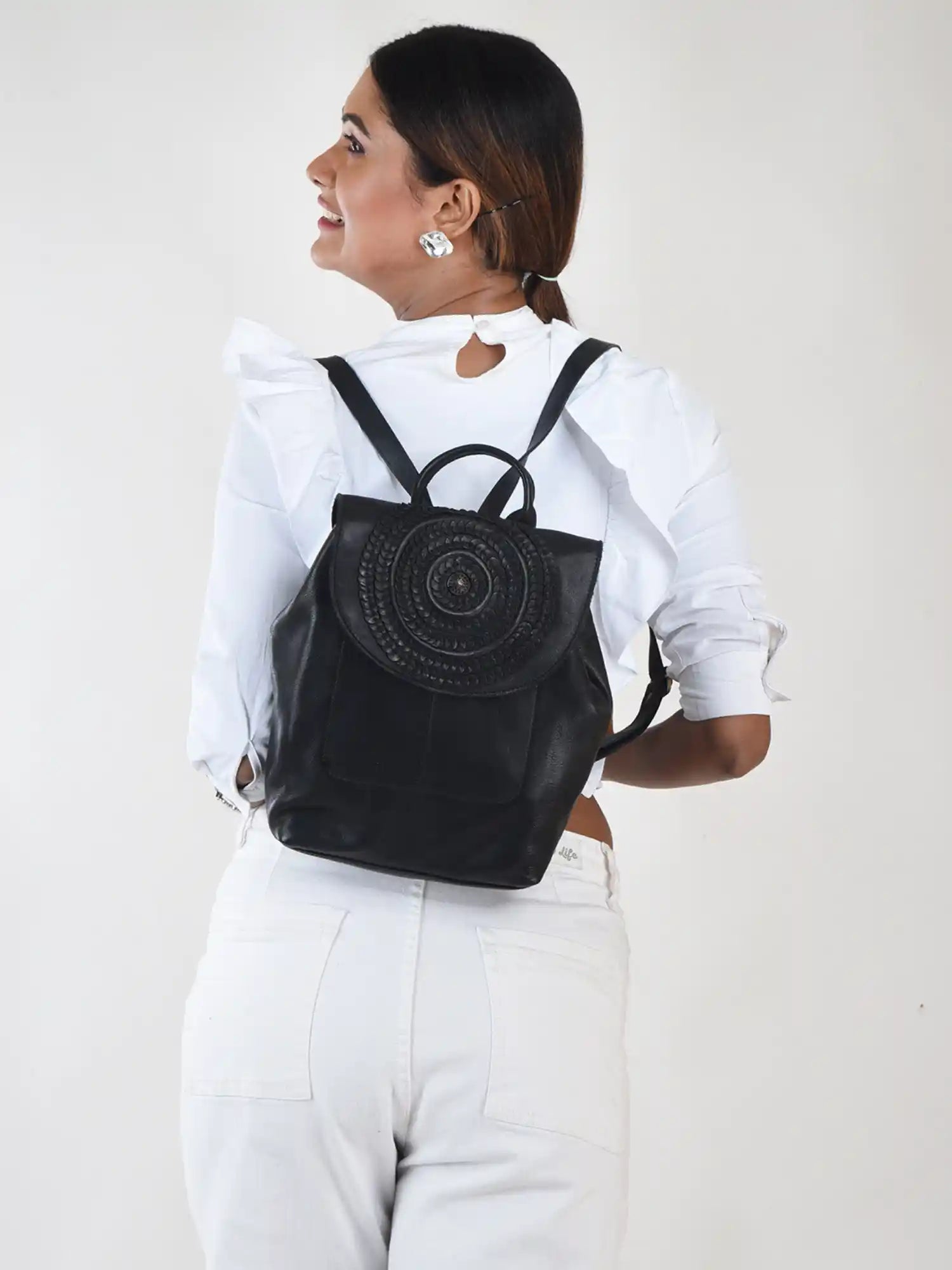 Auray Washed Leather Backpack