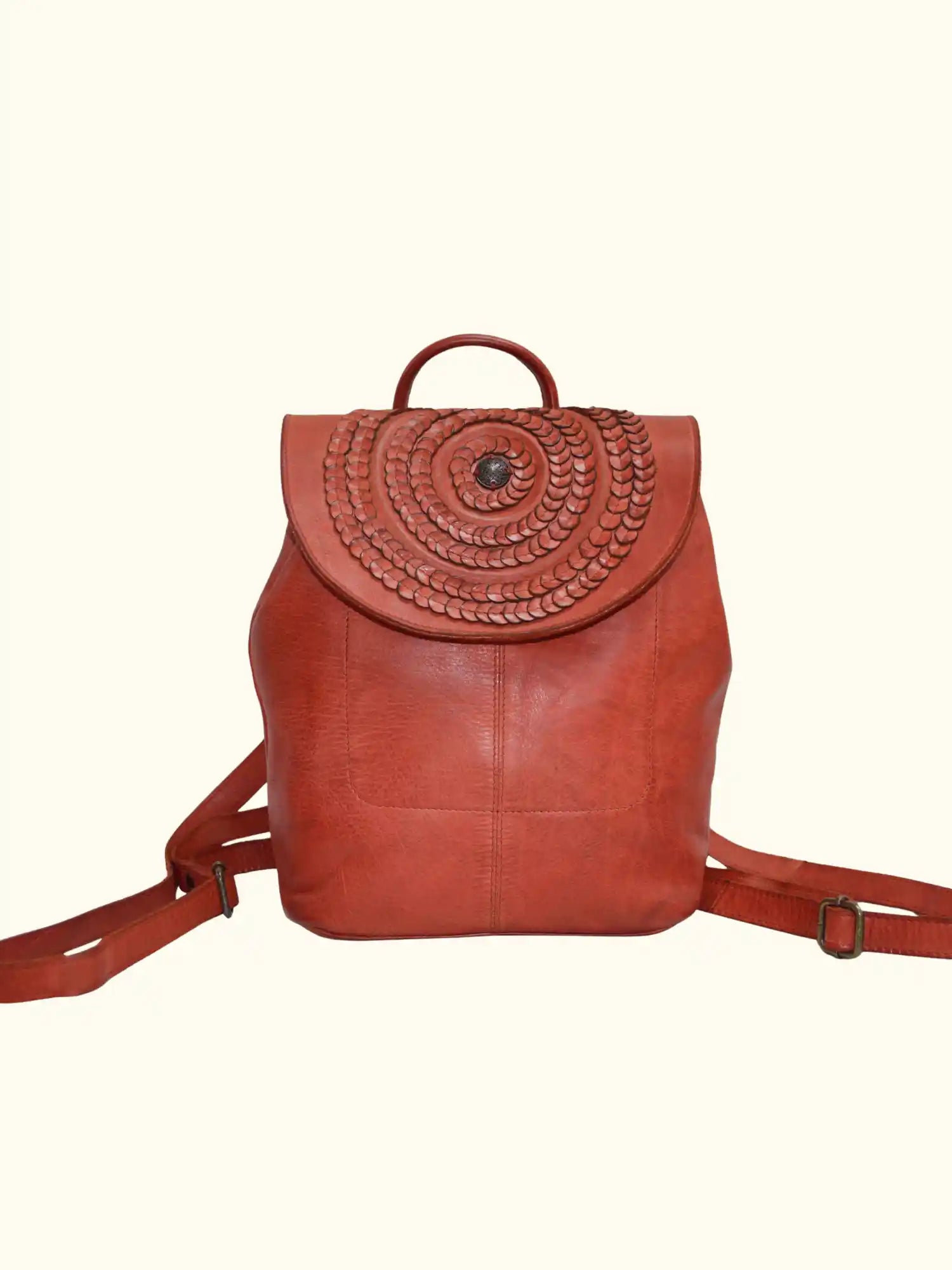 Auray Washed Leather Backpack