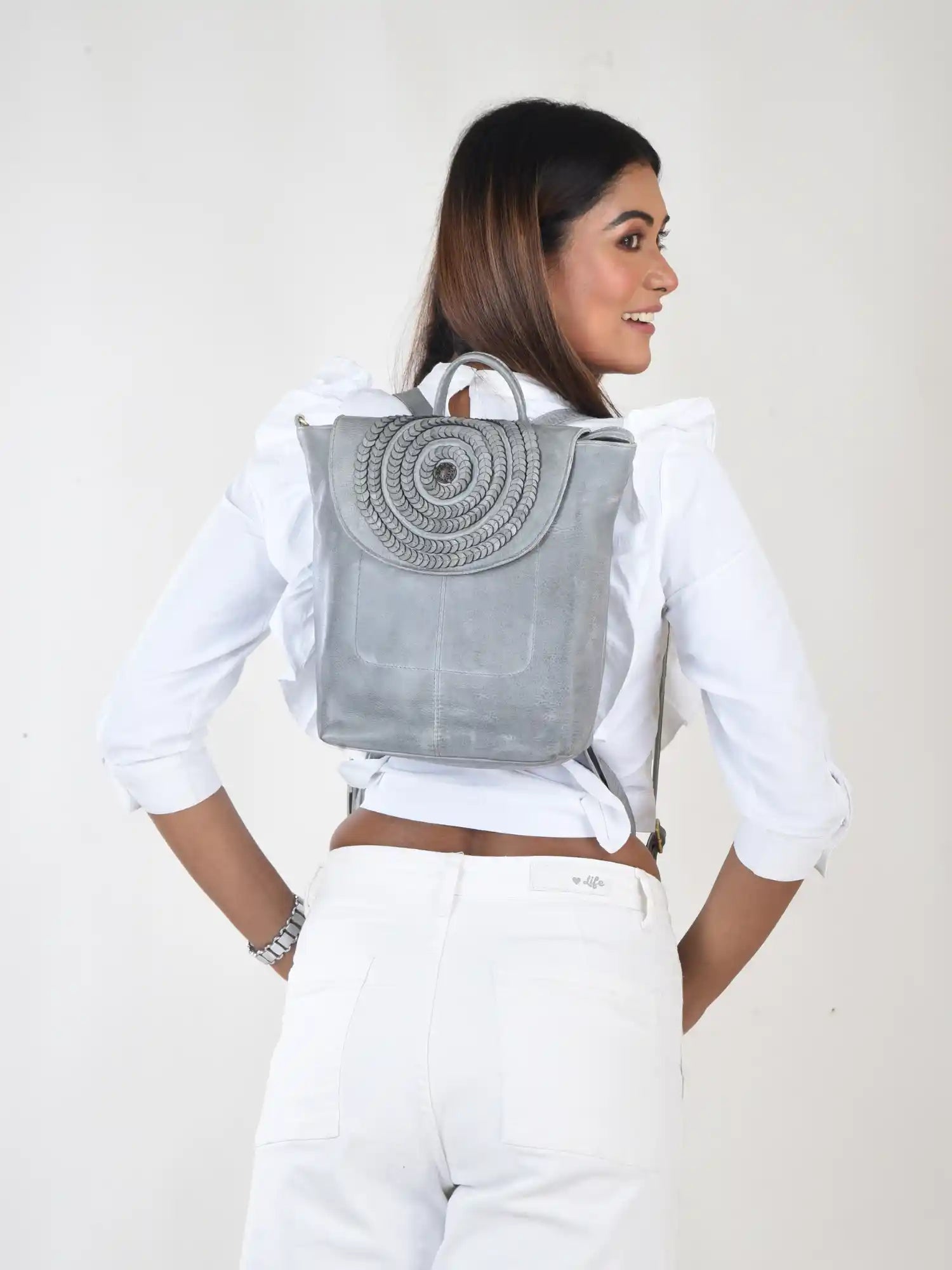 Auray Washed Leather Backpack