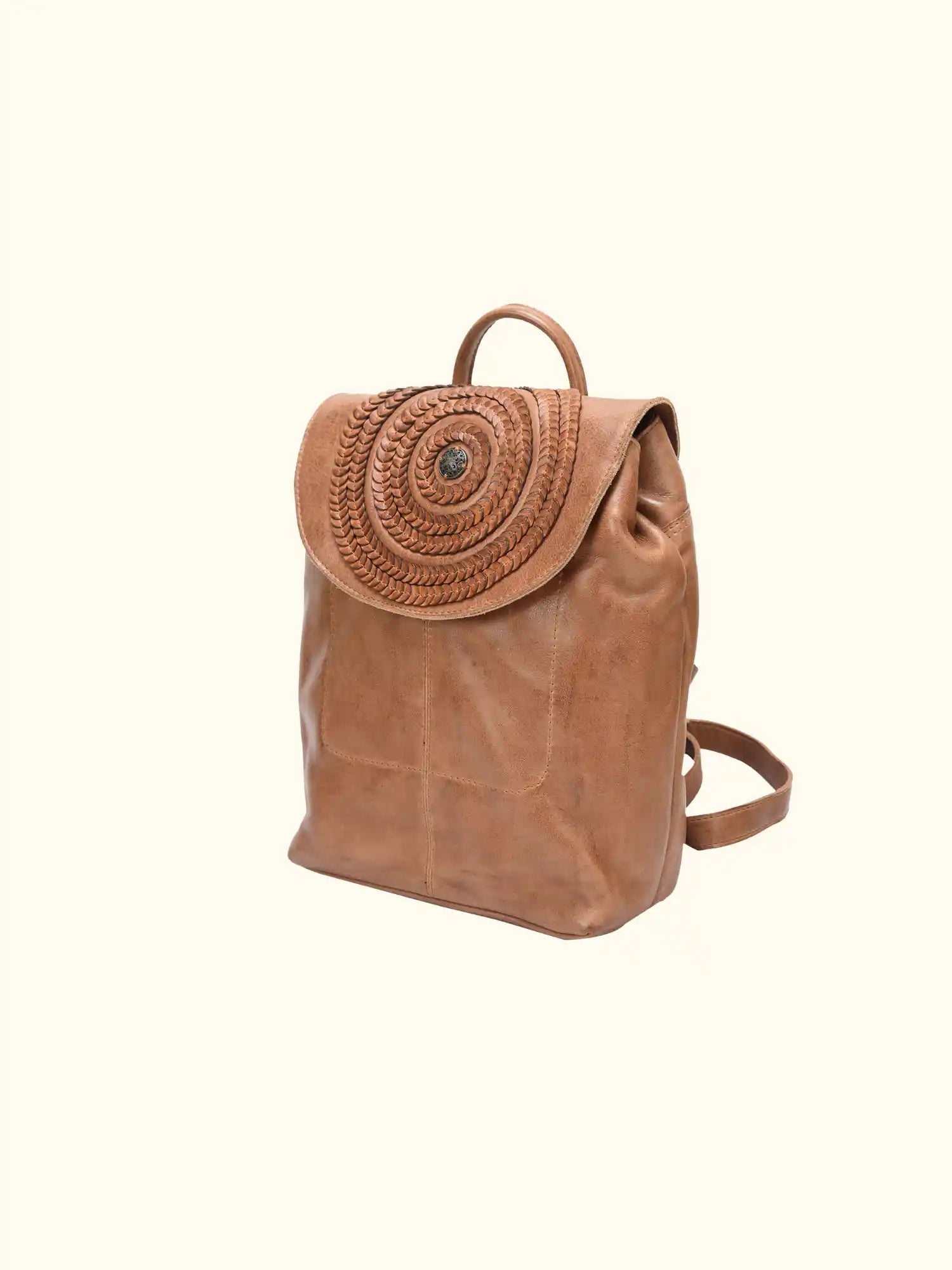Auray Washed Leather Backpack