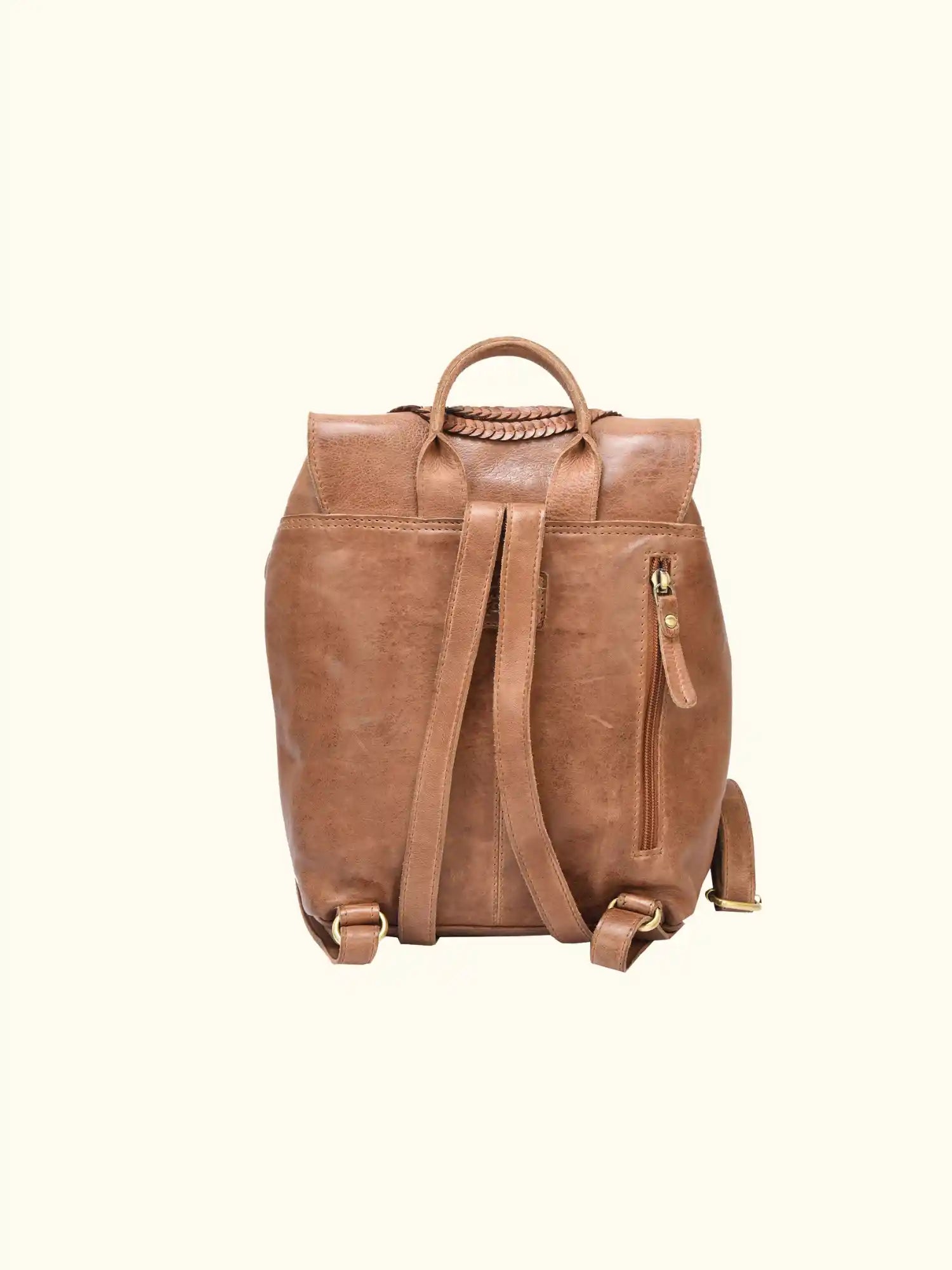 Auray Washed Leather Backpack