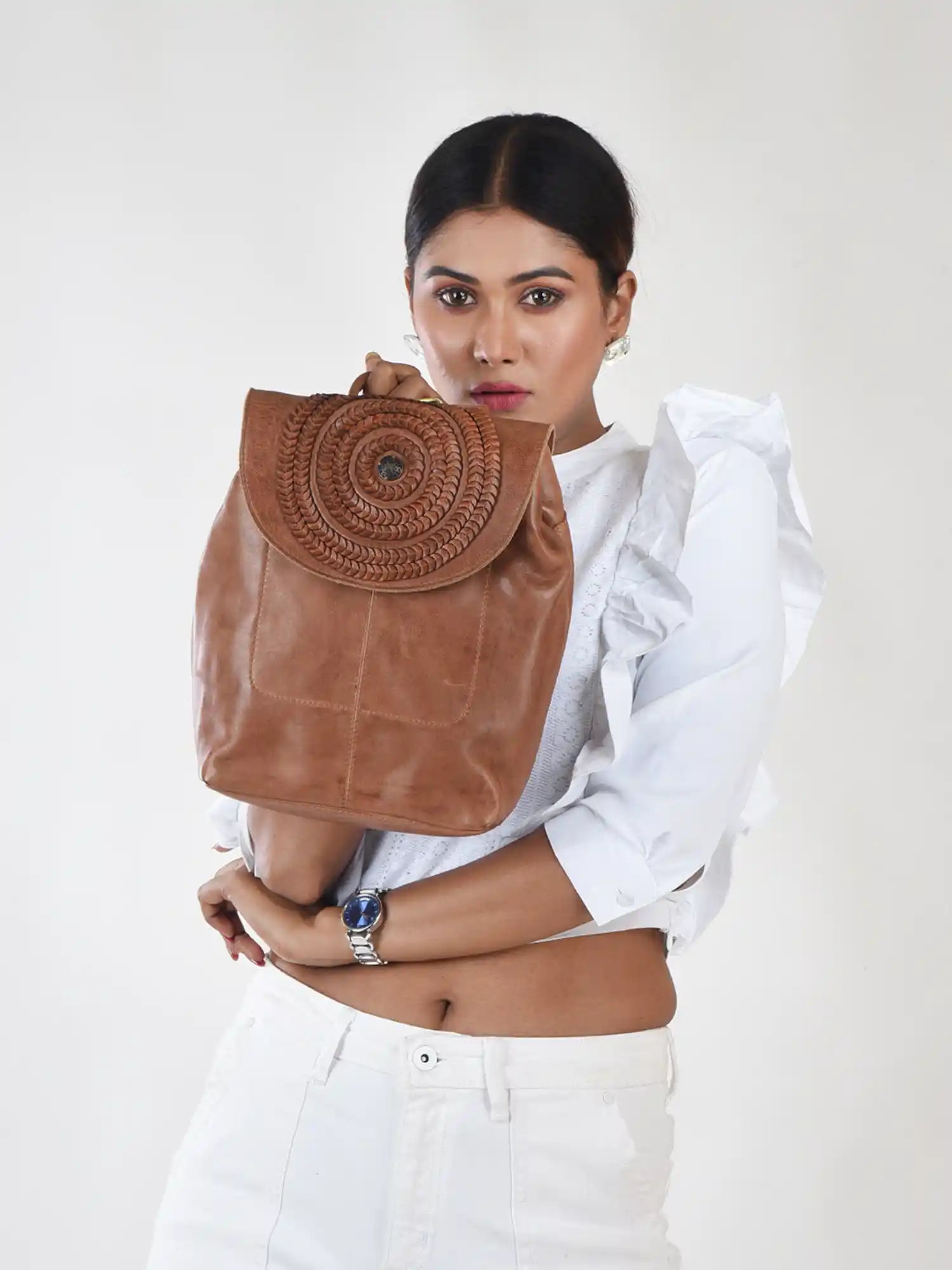 Auray Washed Leather Backpack