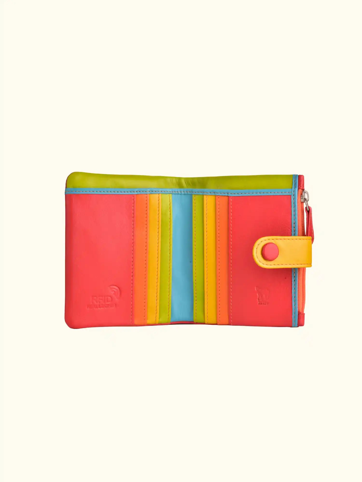 Siiri Multi-colored Nappa Leather Wallet