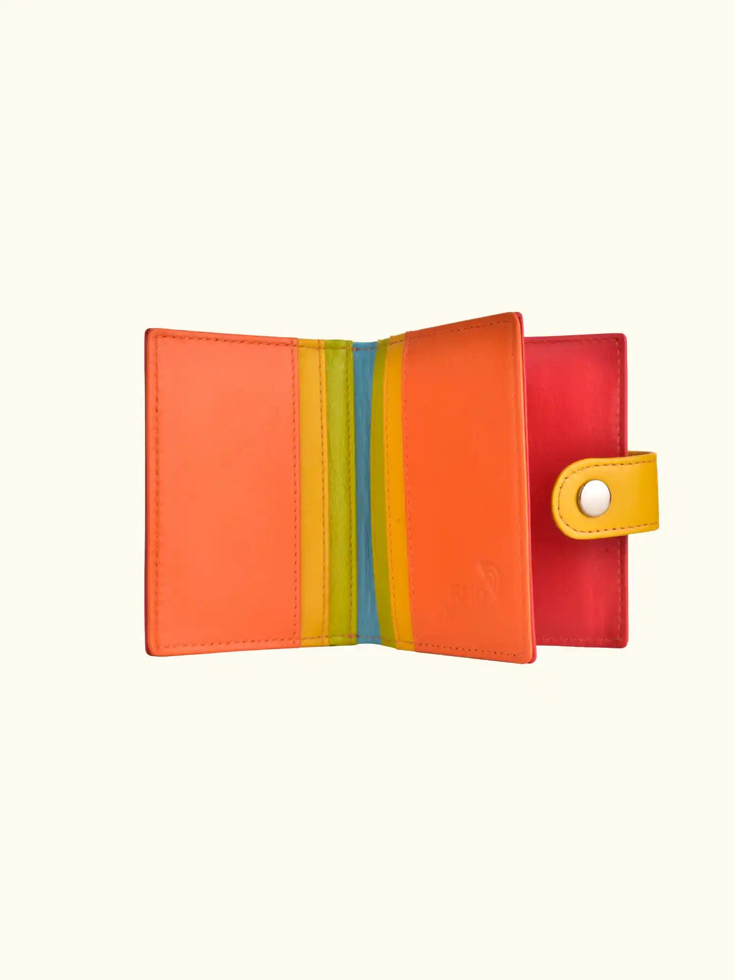 CC Wallet – RFID Multi-Colored Nappa Leather