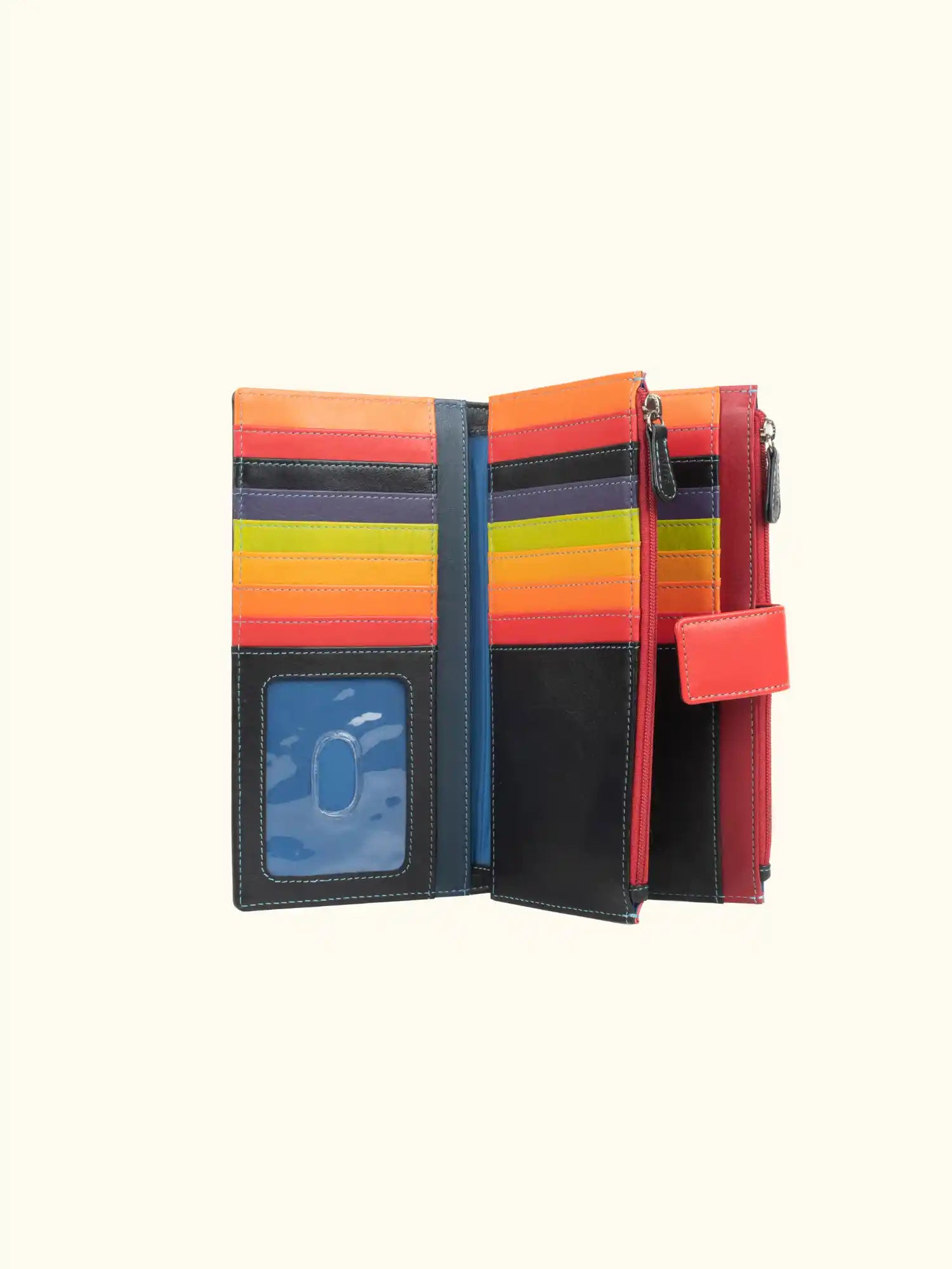 Grace Multi-colored Nappa Leather Wallet