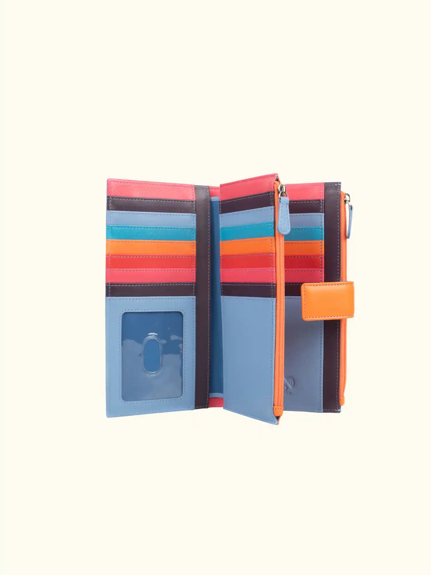 Grace Multi-colored Nappa Leather Wallet