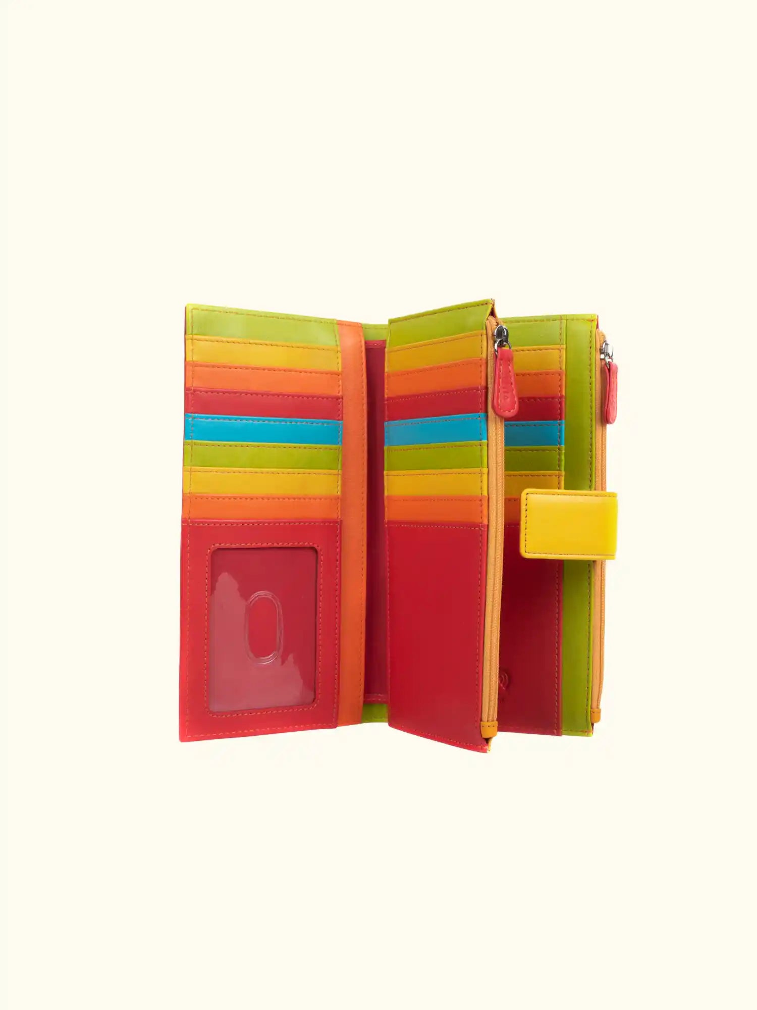 Grace Multi-colored Nappa Leather Wallet