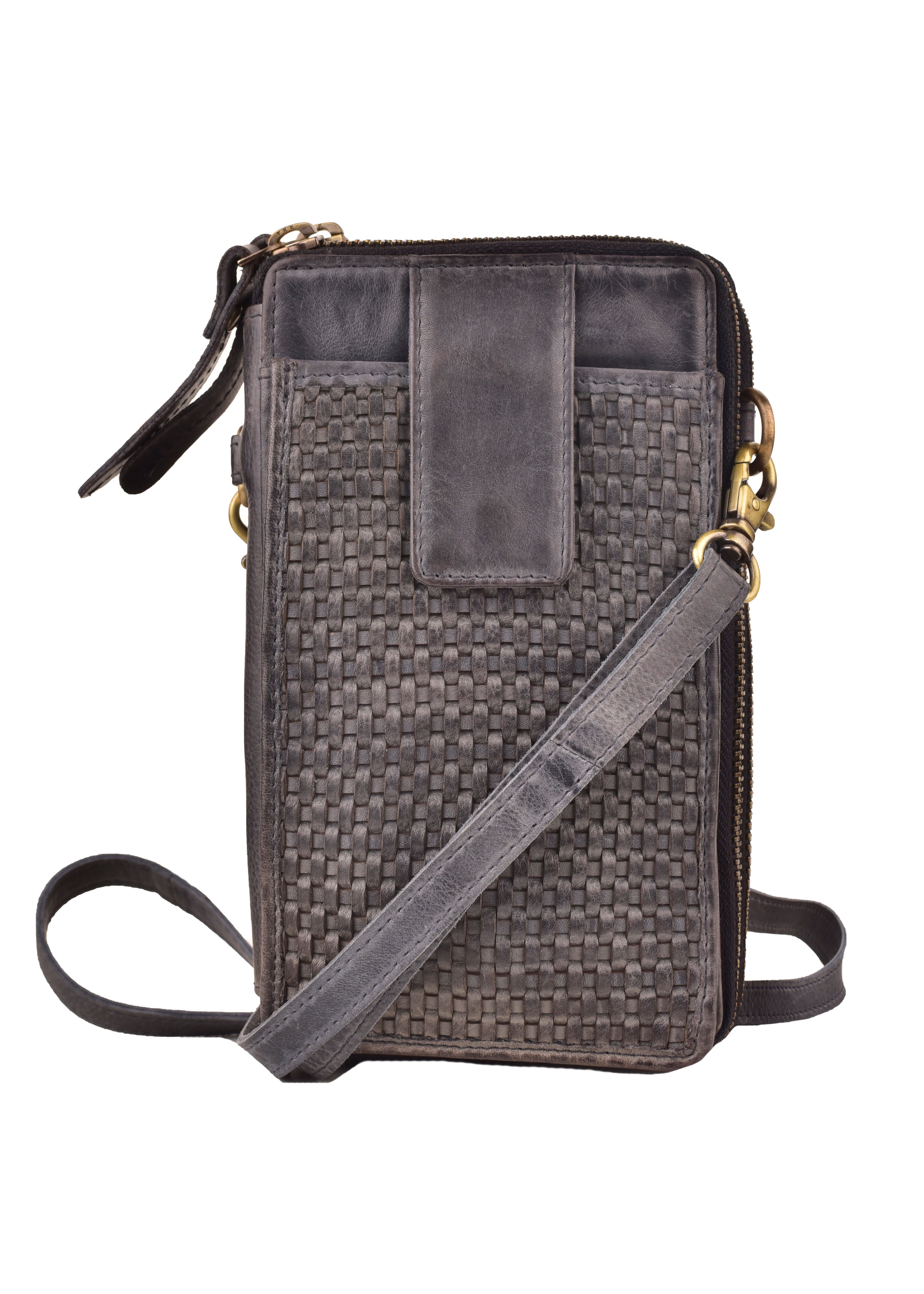 Ella Leather Phone Bag - Compact Crossbody
