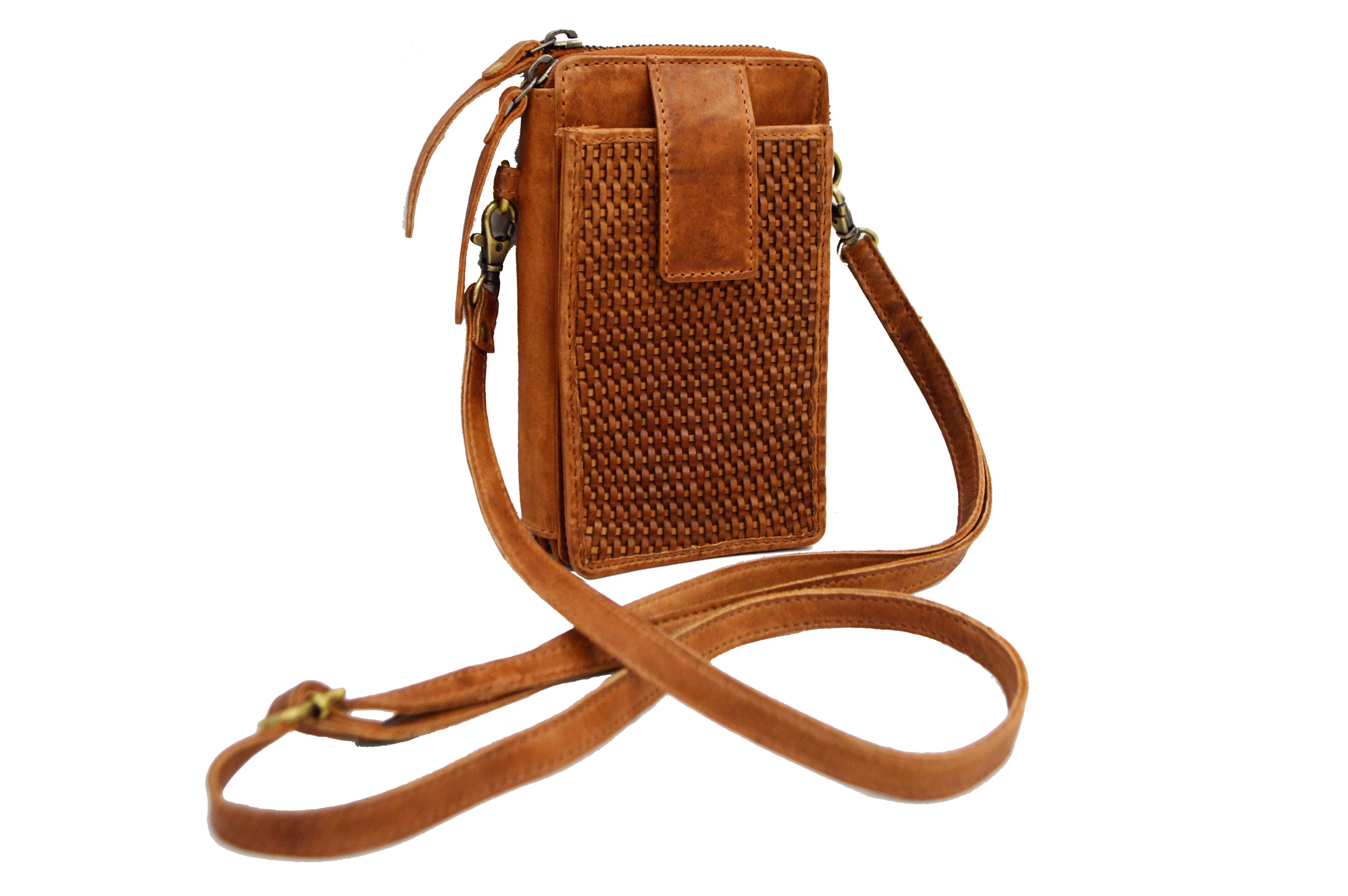 Ella Leather Phone Bag - Compact Crossbody