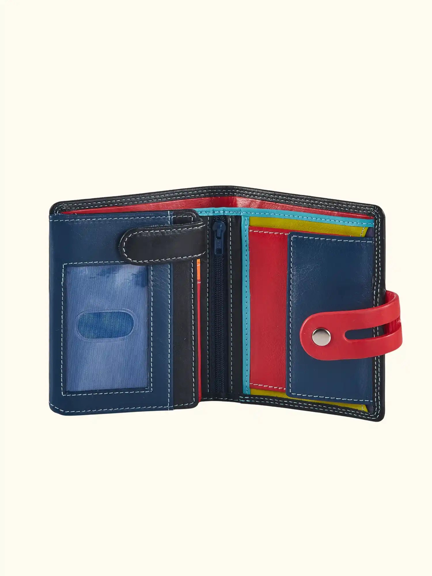 Victoria Nappa Leather Colorful Wallet
