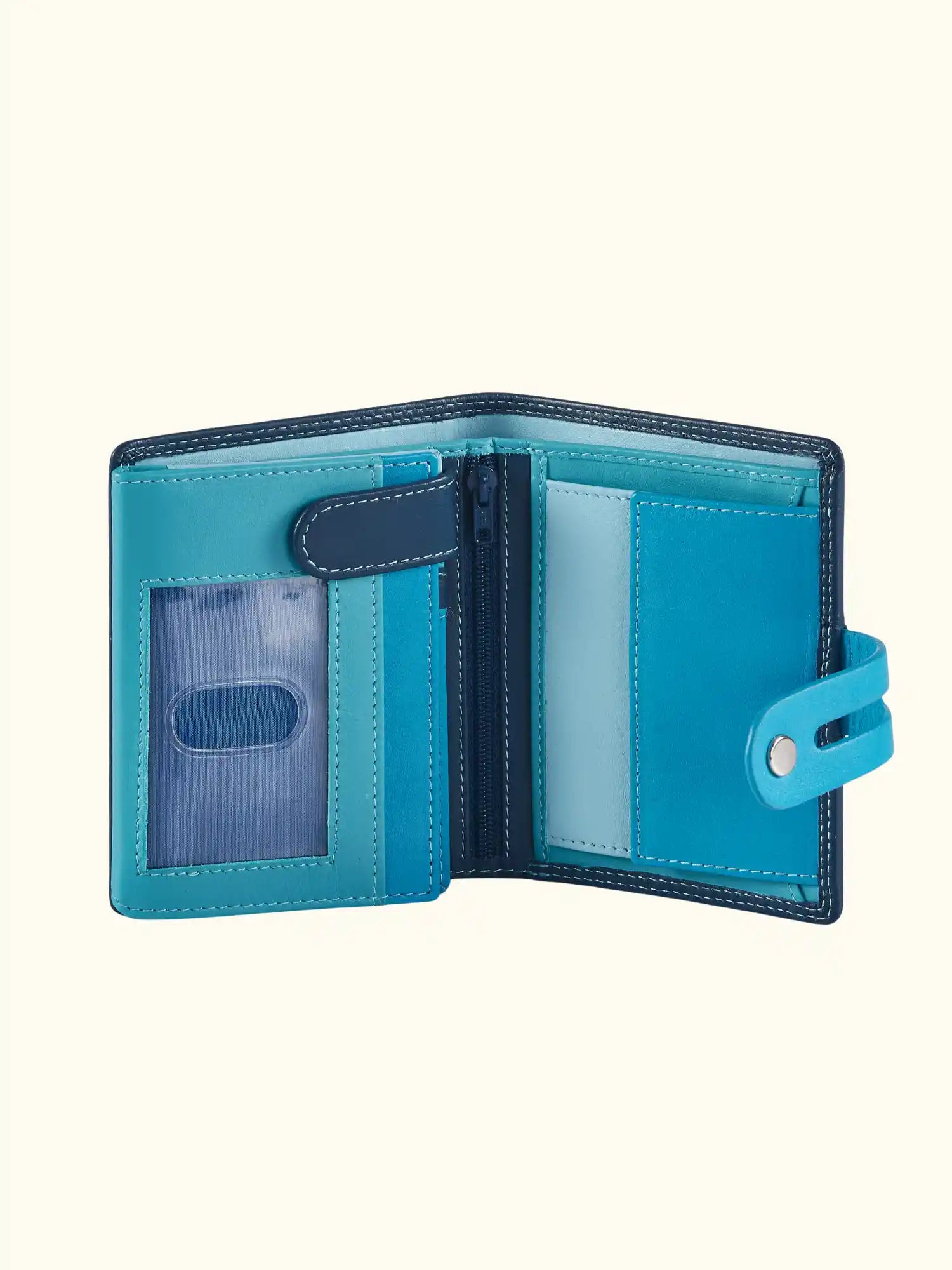 Victoria Nappa Leather Colorful Wallet