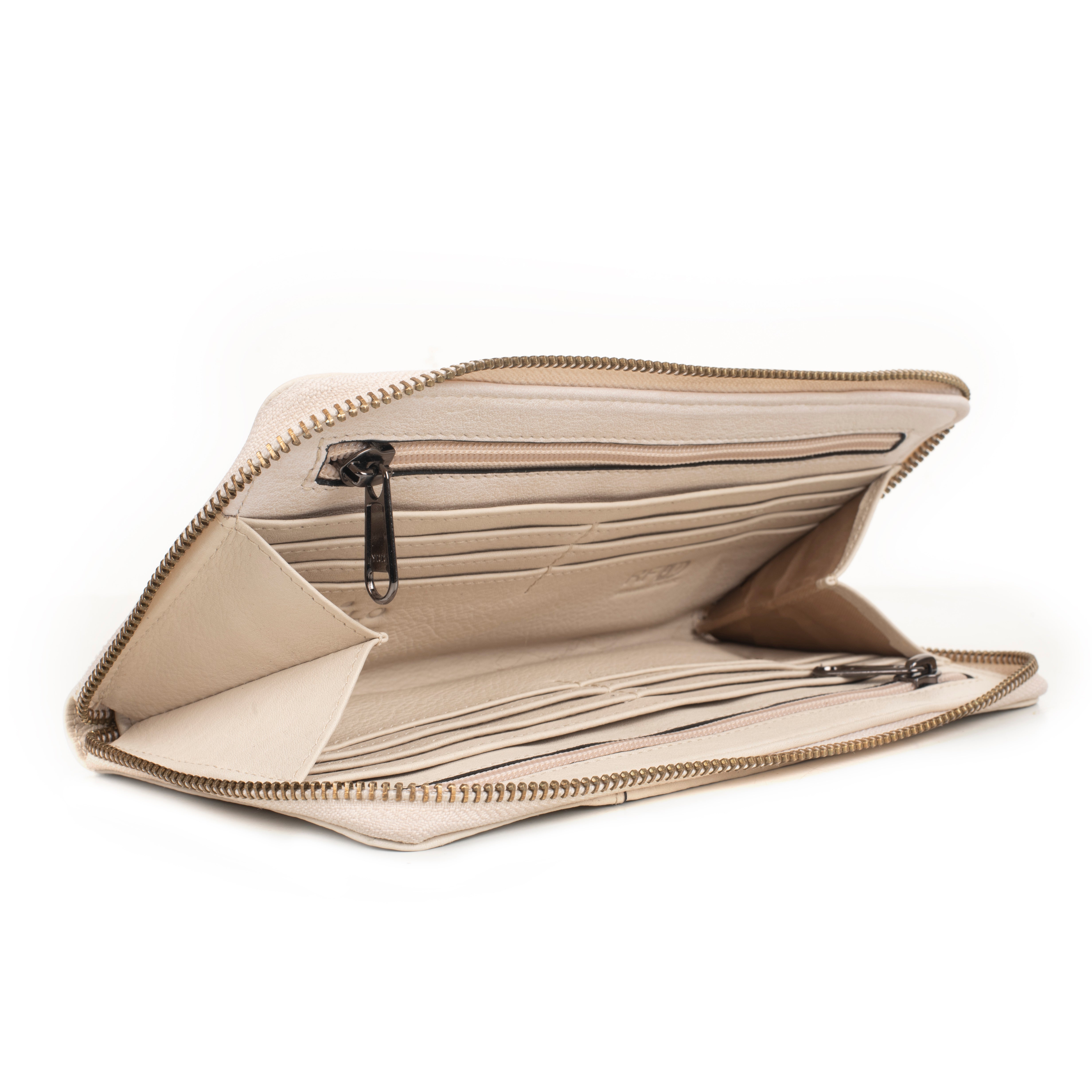 Paola Washed Leather Wallet