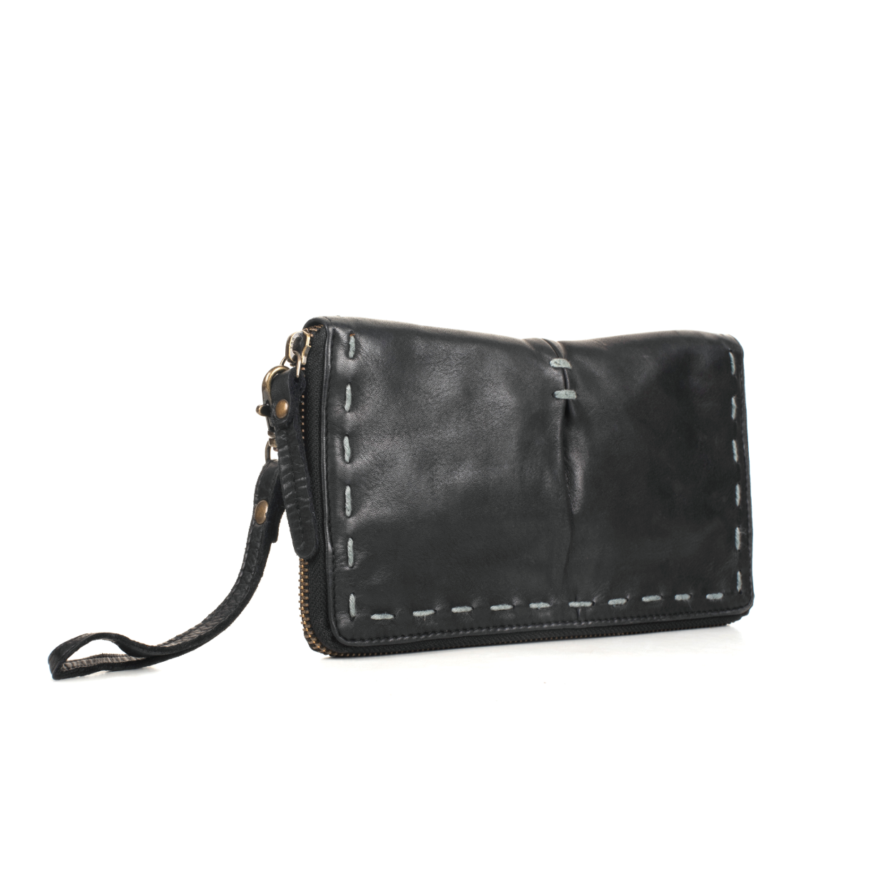 Paola Washed Leather Wallet