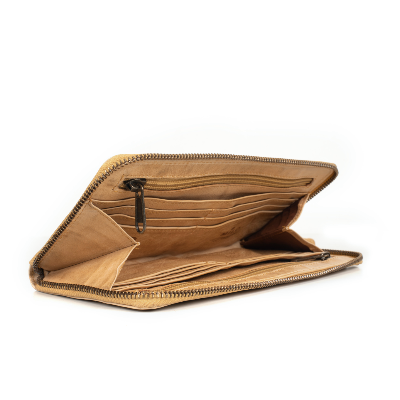 Paola Washed Leather Wallet