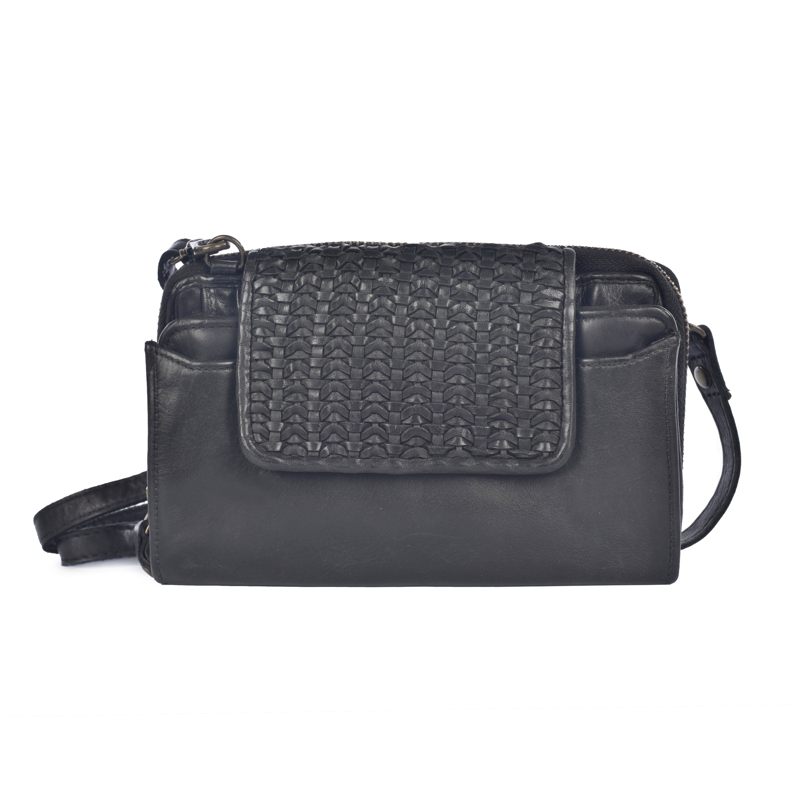 LUSSO Washed Leather Wallet