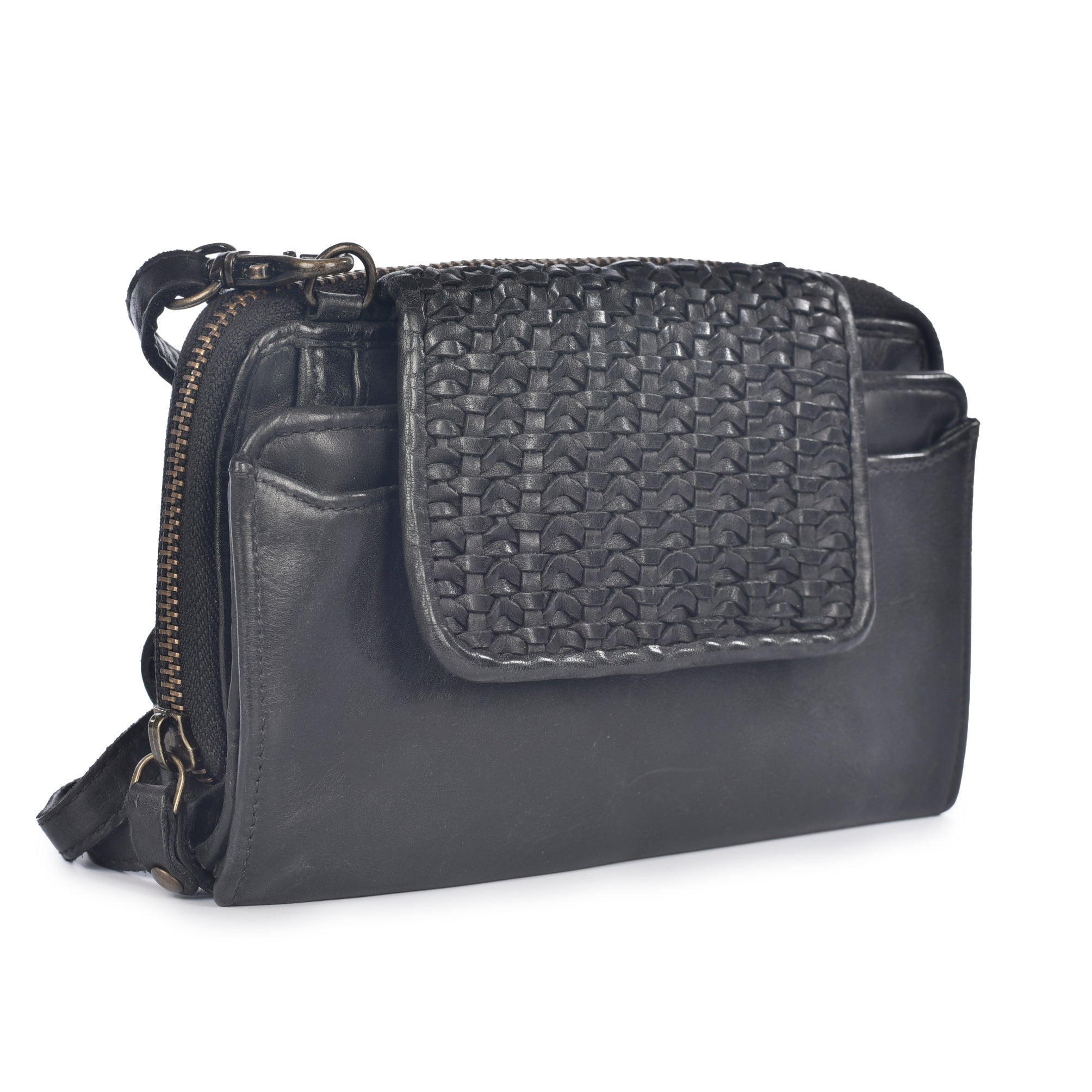 LUSSO Washed Leather Wallet