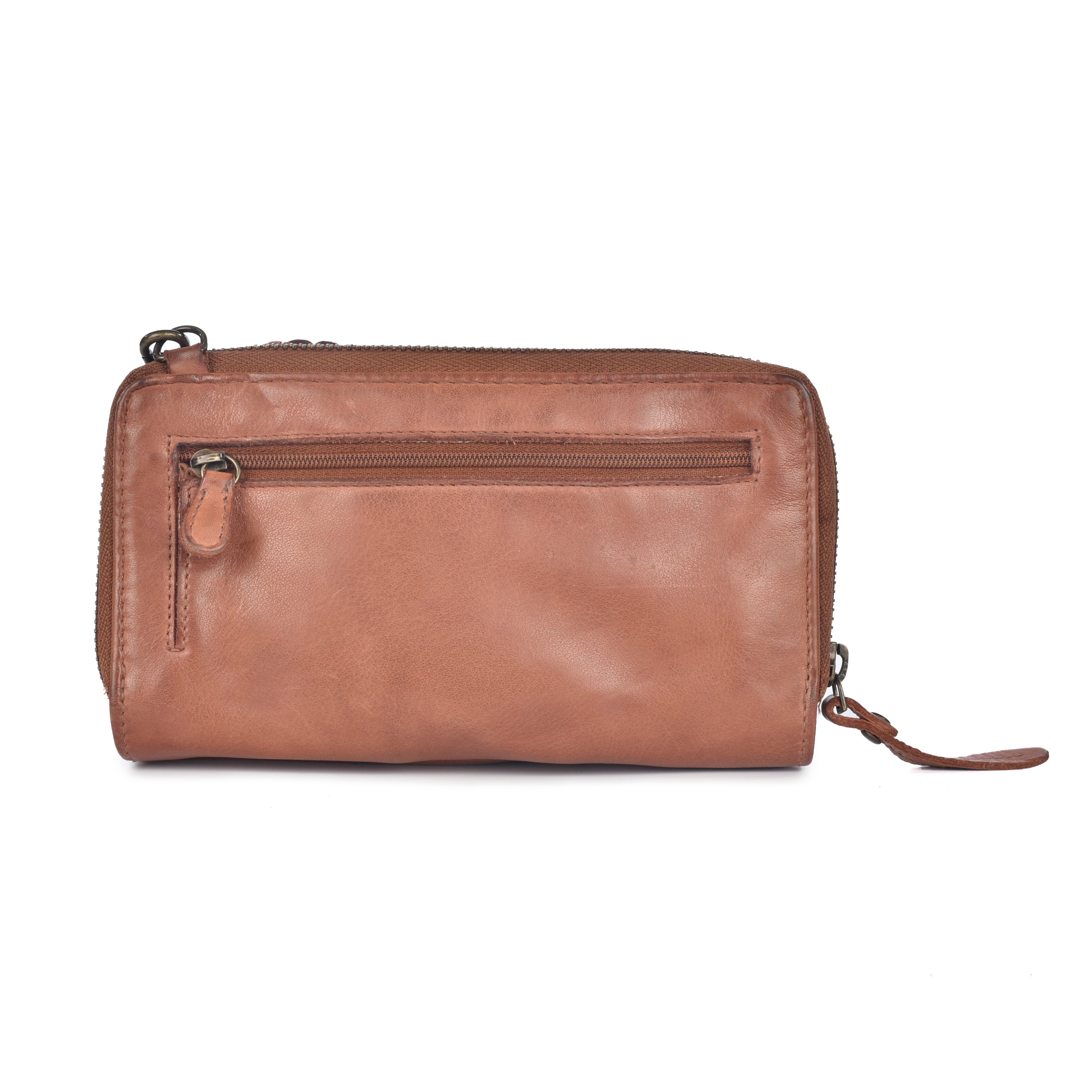 LUSSO Washed Leather Wallet