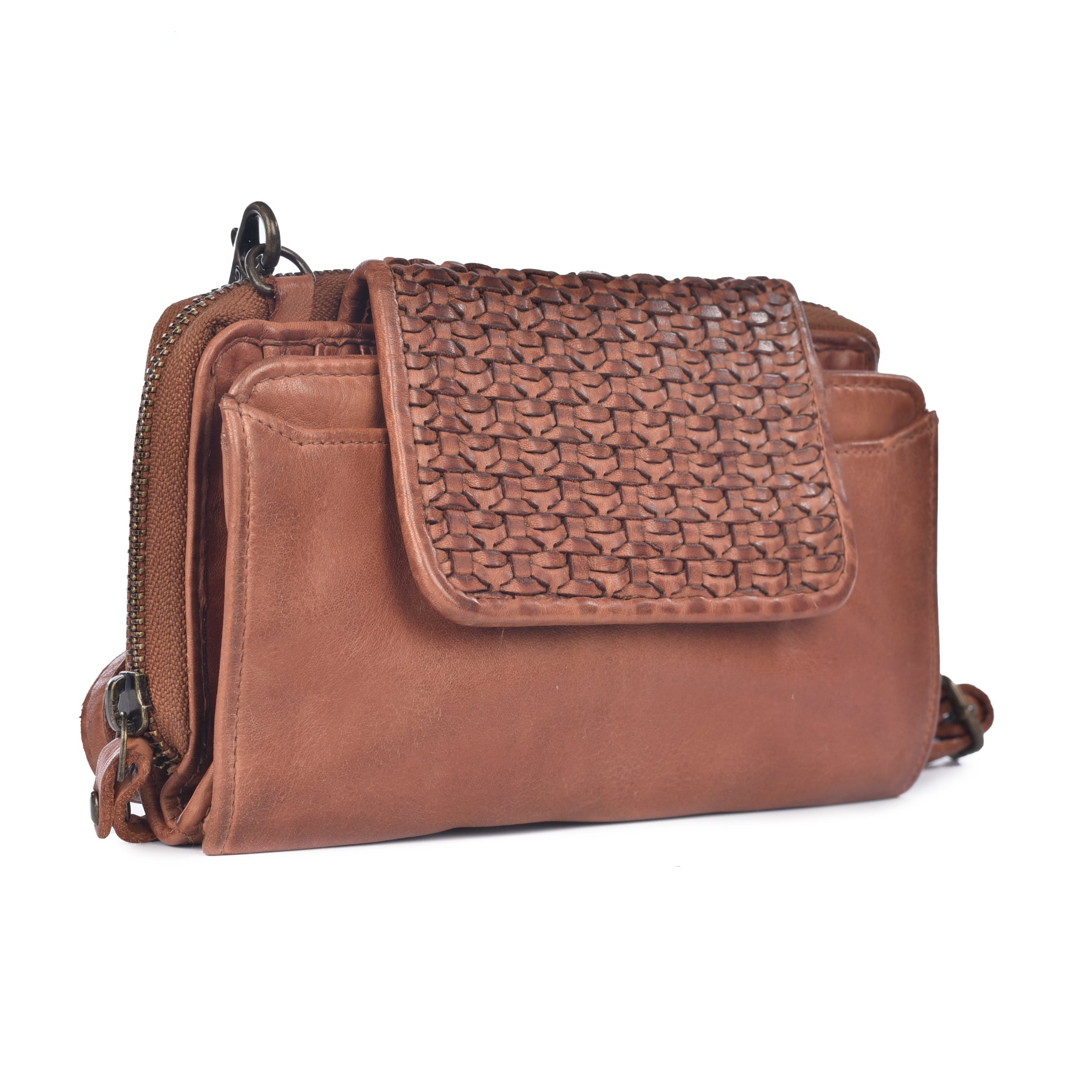 LUSSO Washed Leather Wallet