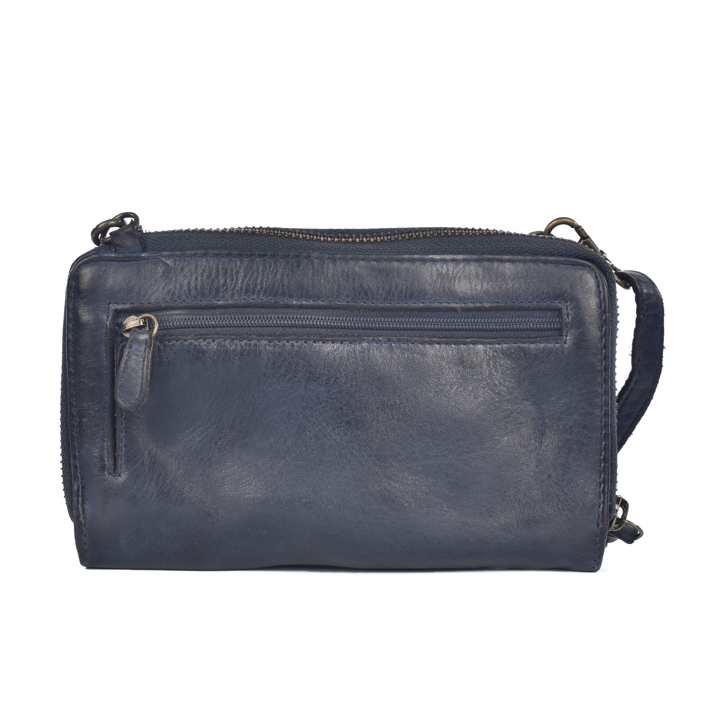 LUSSO Washed Leather Wallet