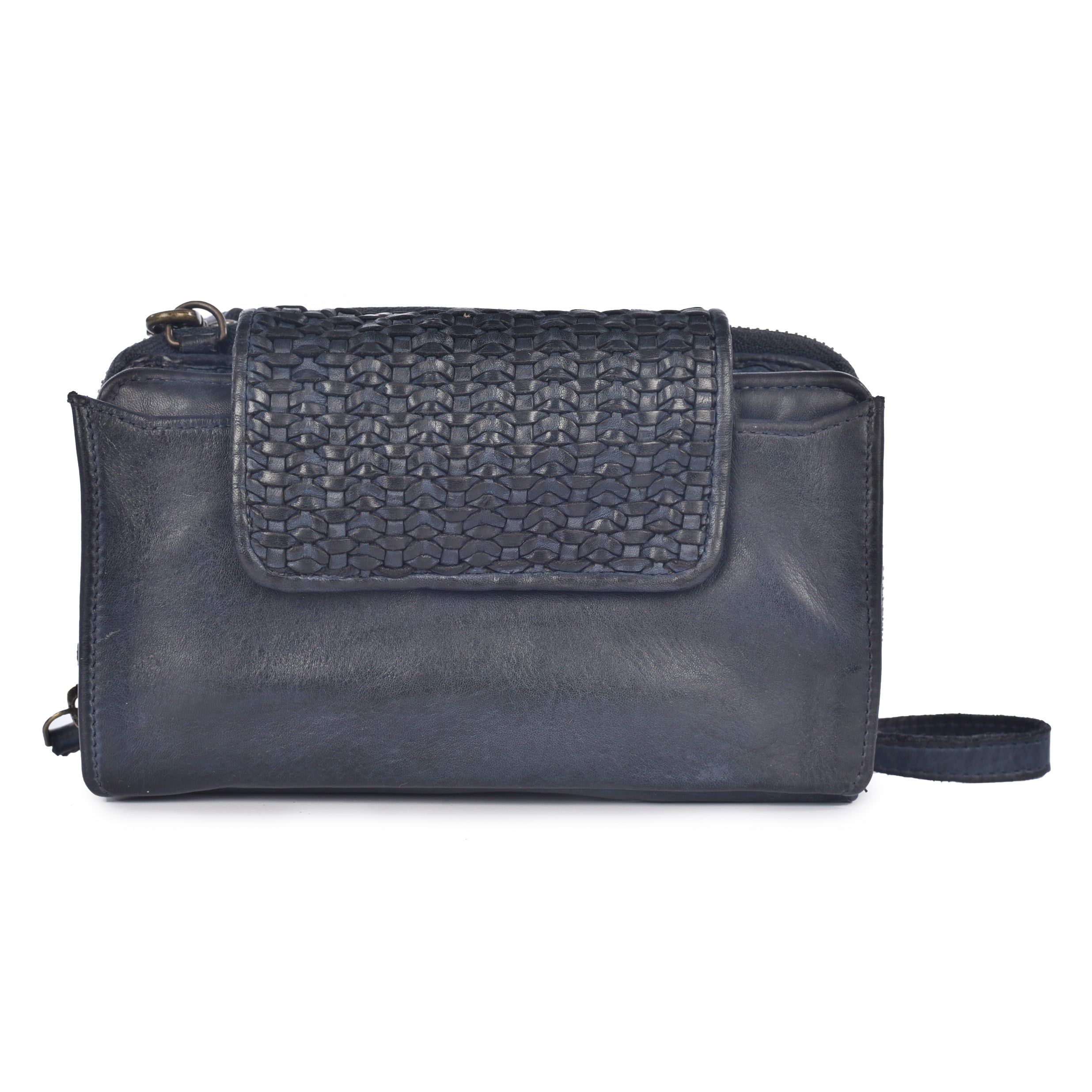 LUSSO Washed Leather Wallet