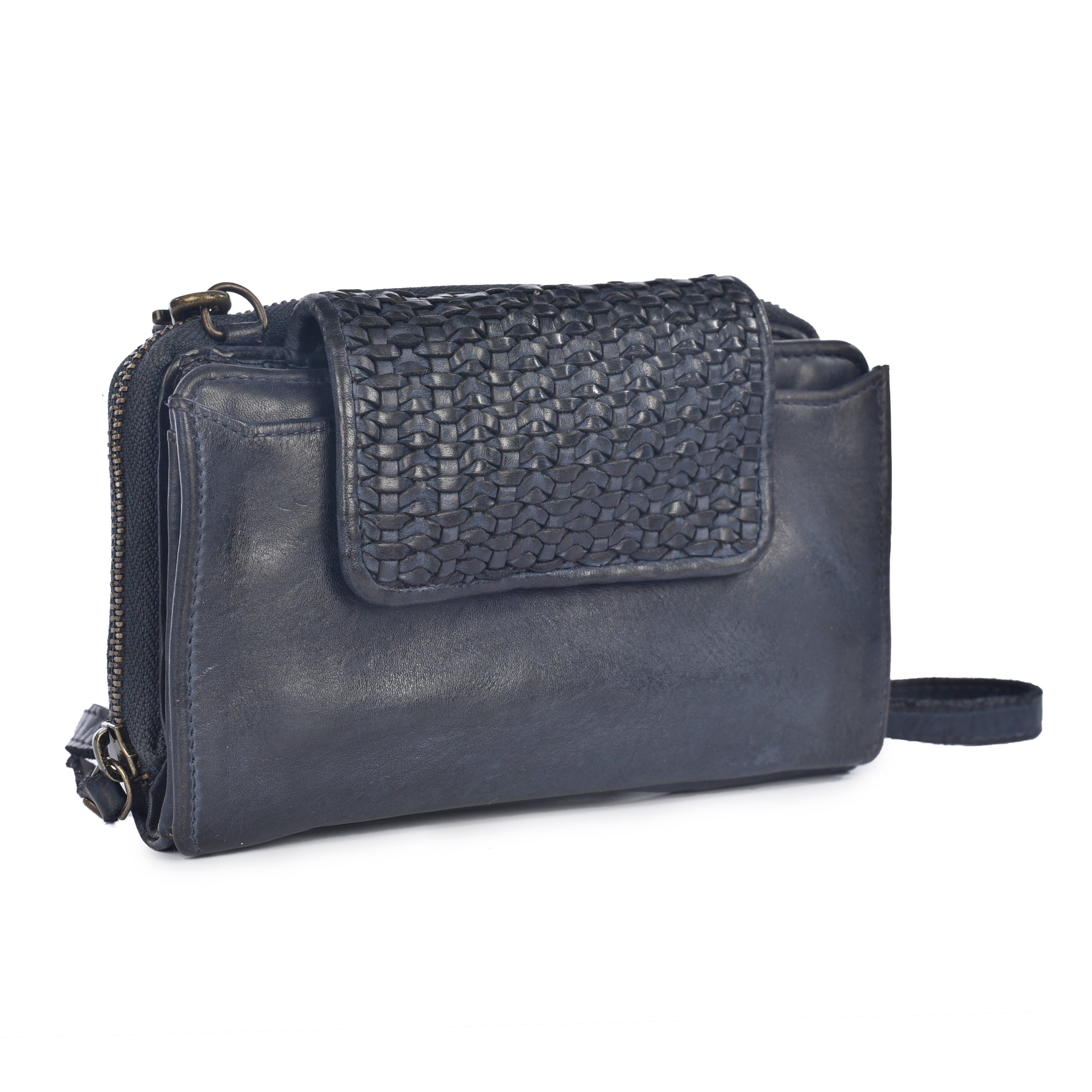 LUSSO Washed Leather Wallet