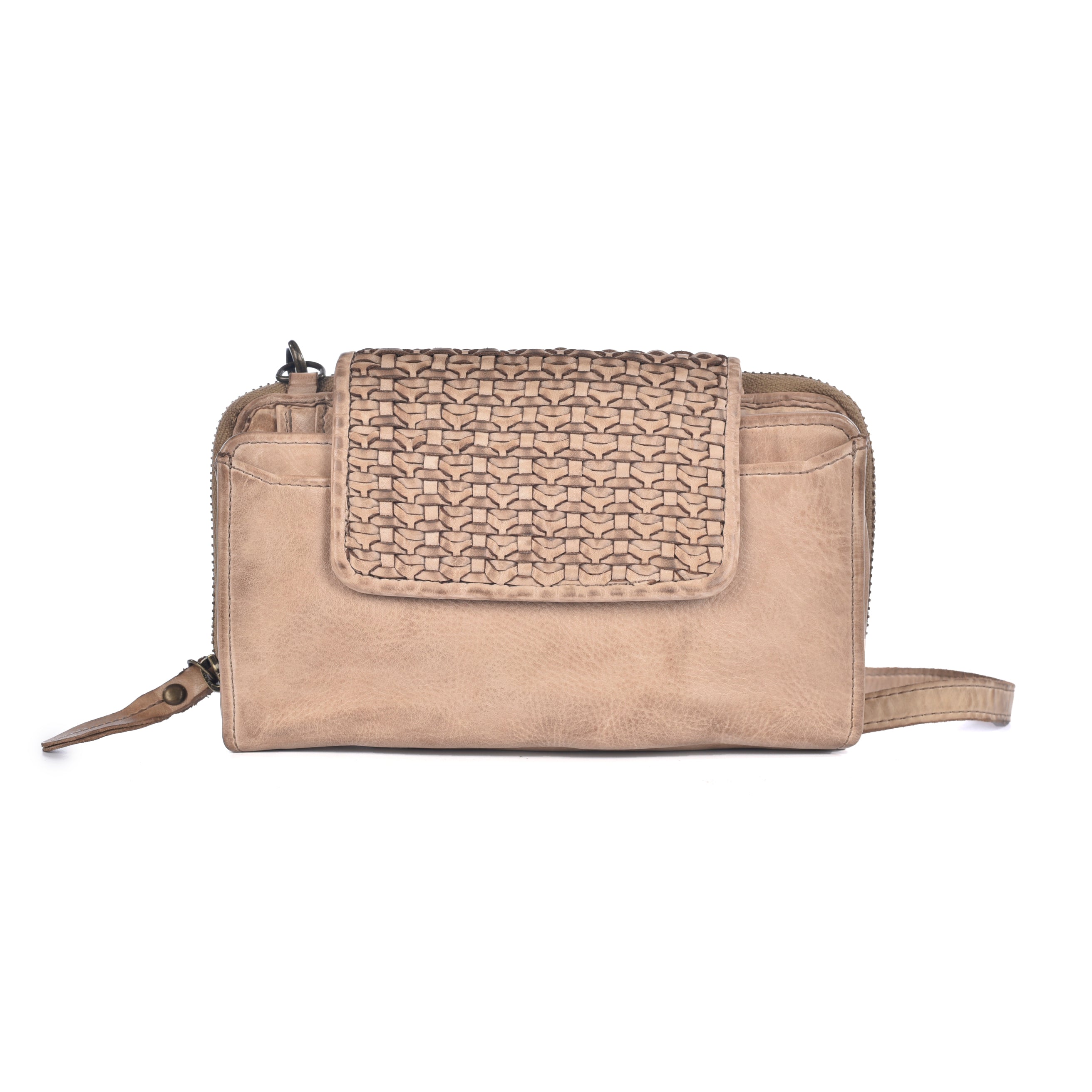 LUSSO Washed Leather Wallet