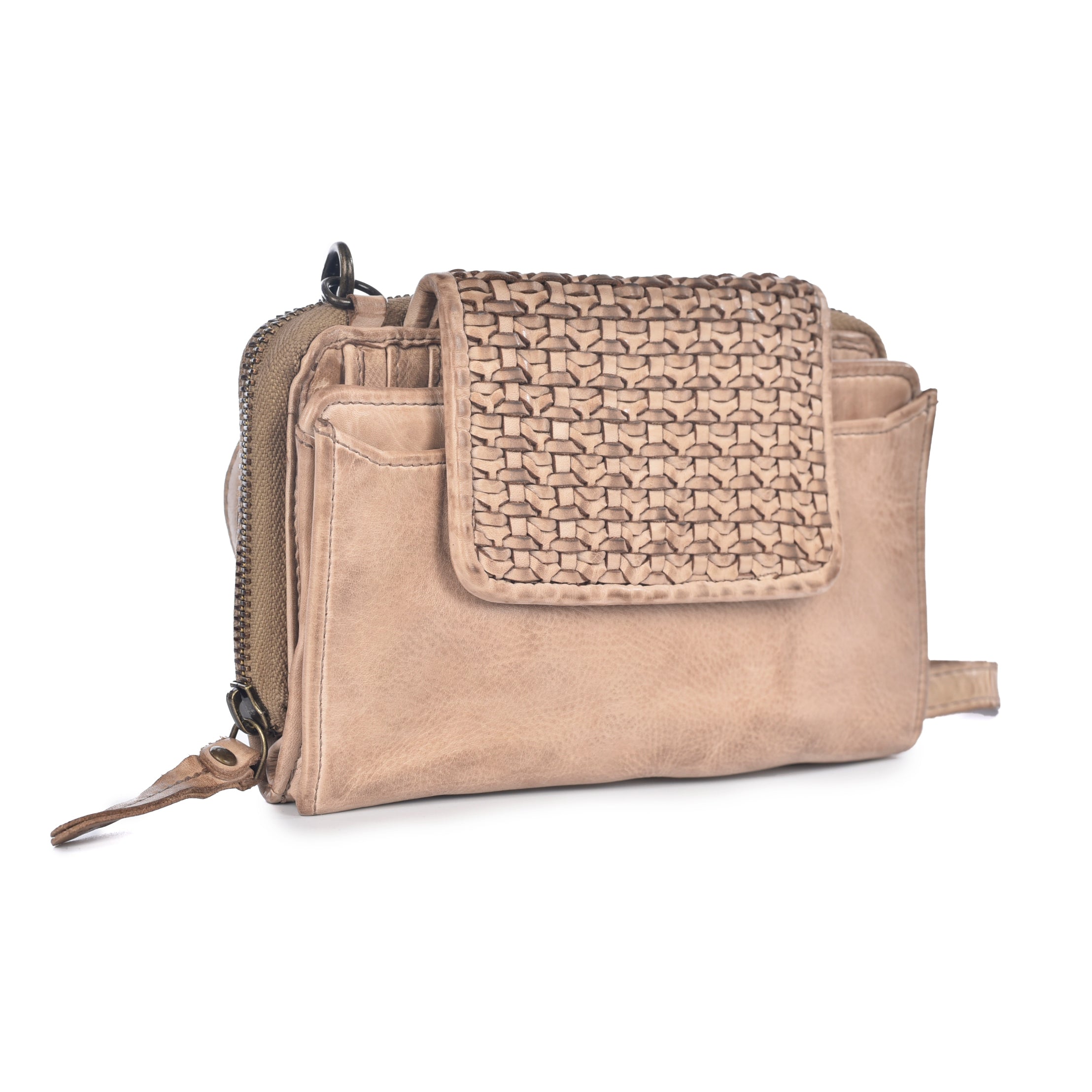 LUSSO Washed Leather Wallet