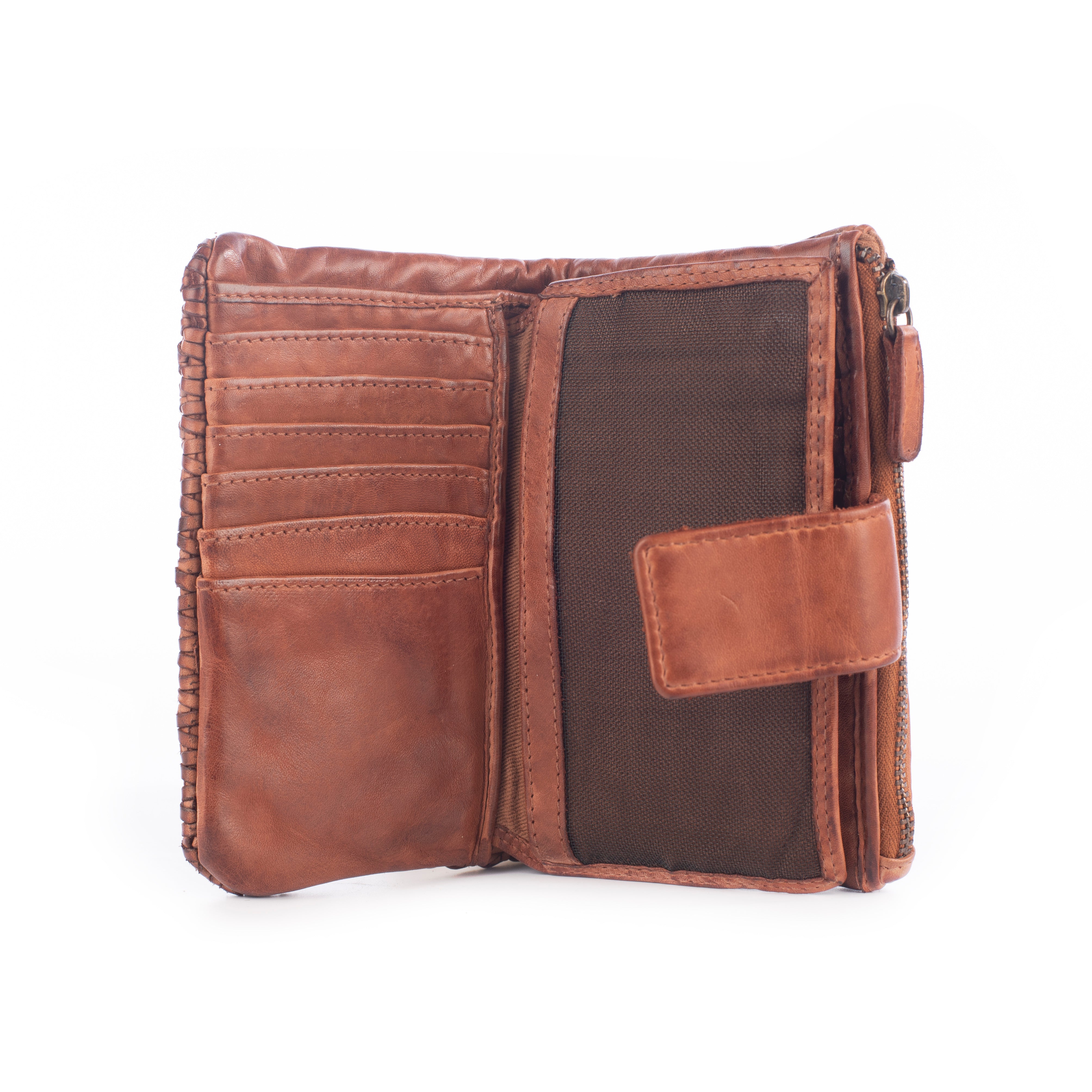 Carmen Washed Leather Wallet