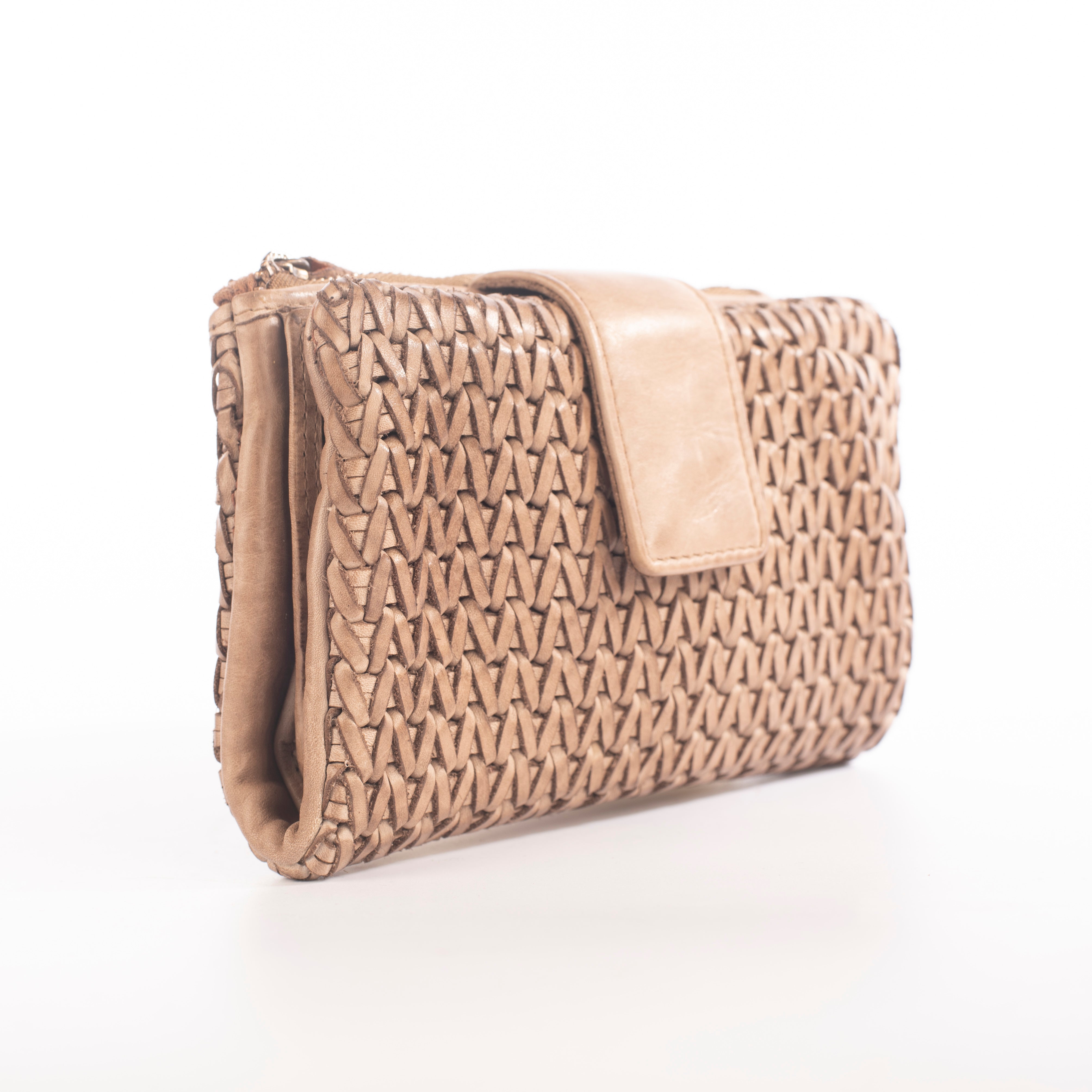 Carmen Washed Leather Wallet