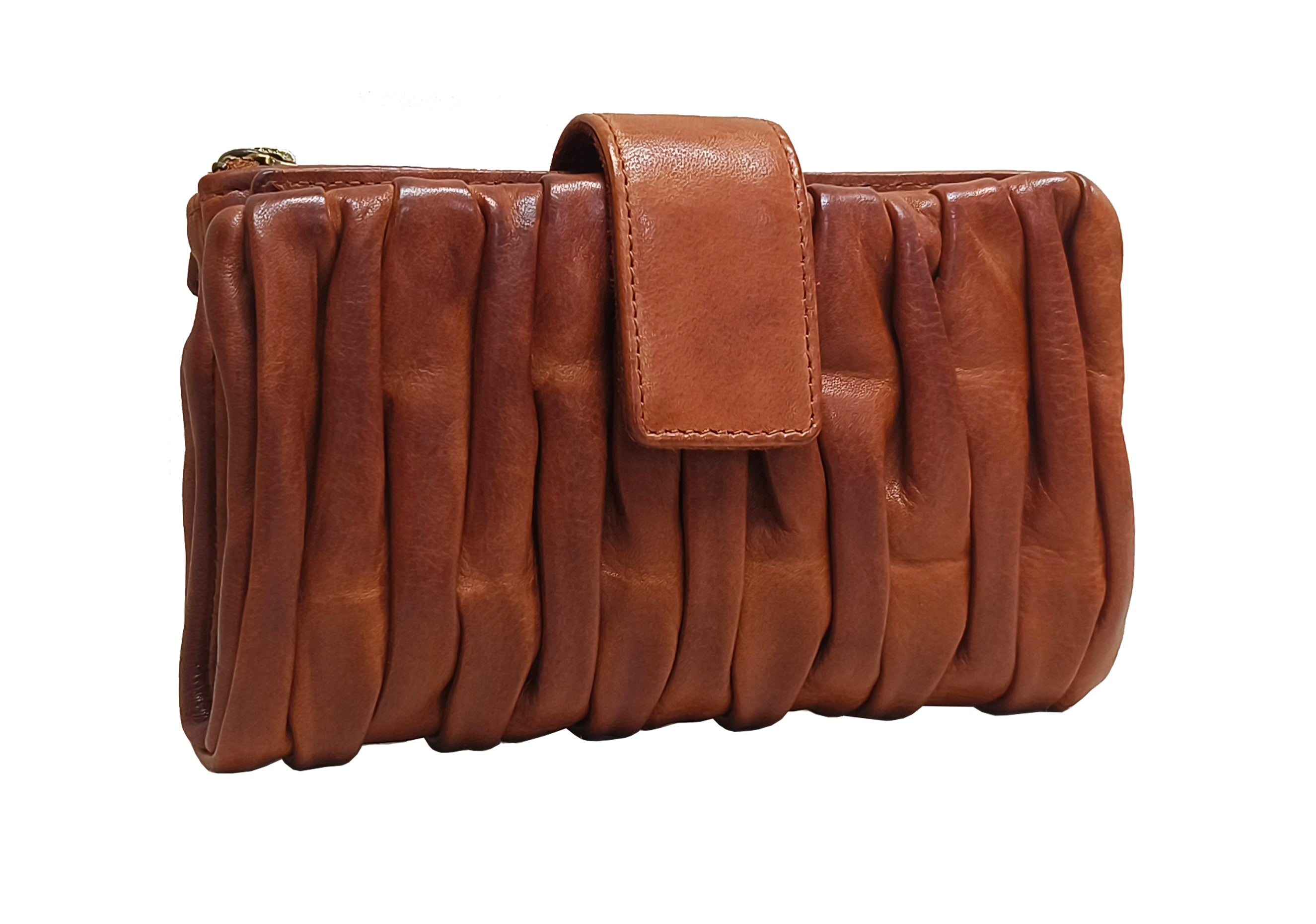 Carmen Washed Leather Wallet