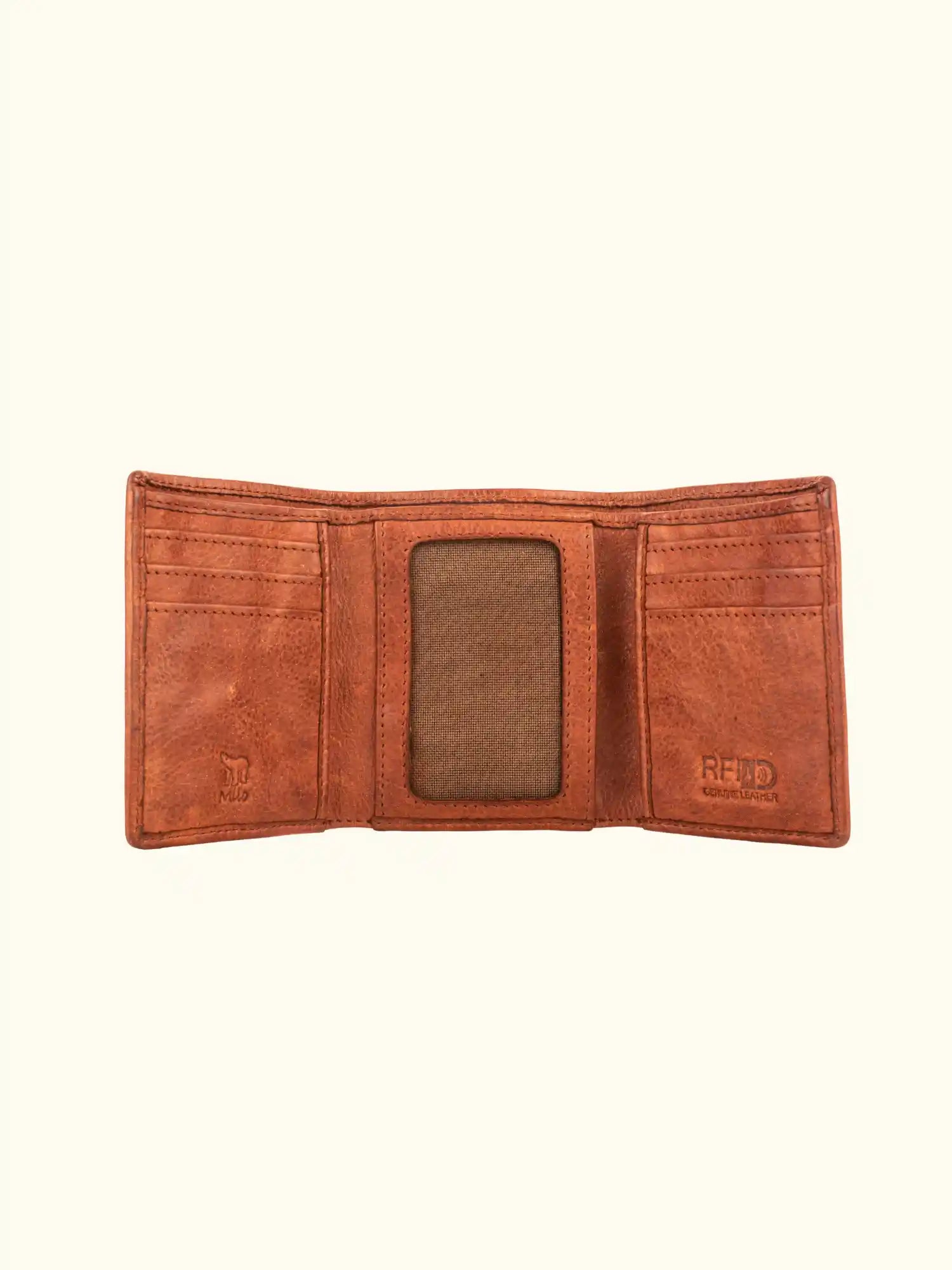 Abril Washed Leather Men's Wallet