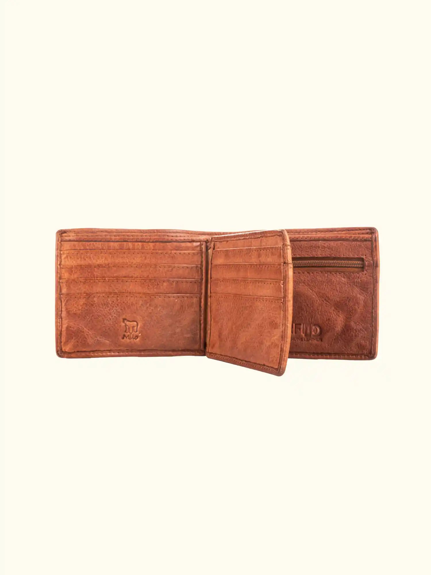 Addis Washed Leather Men's Wallet