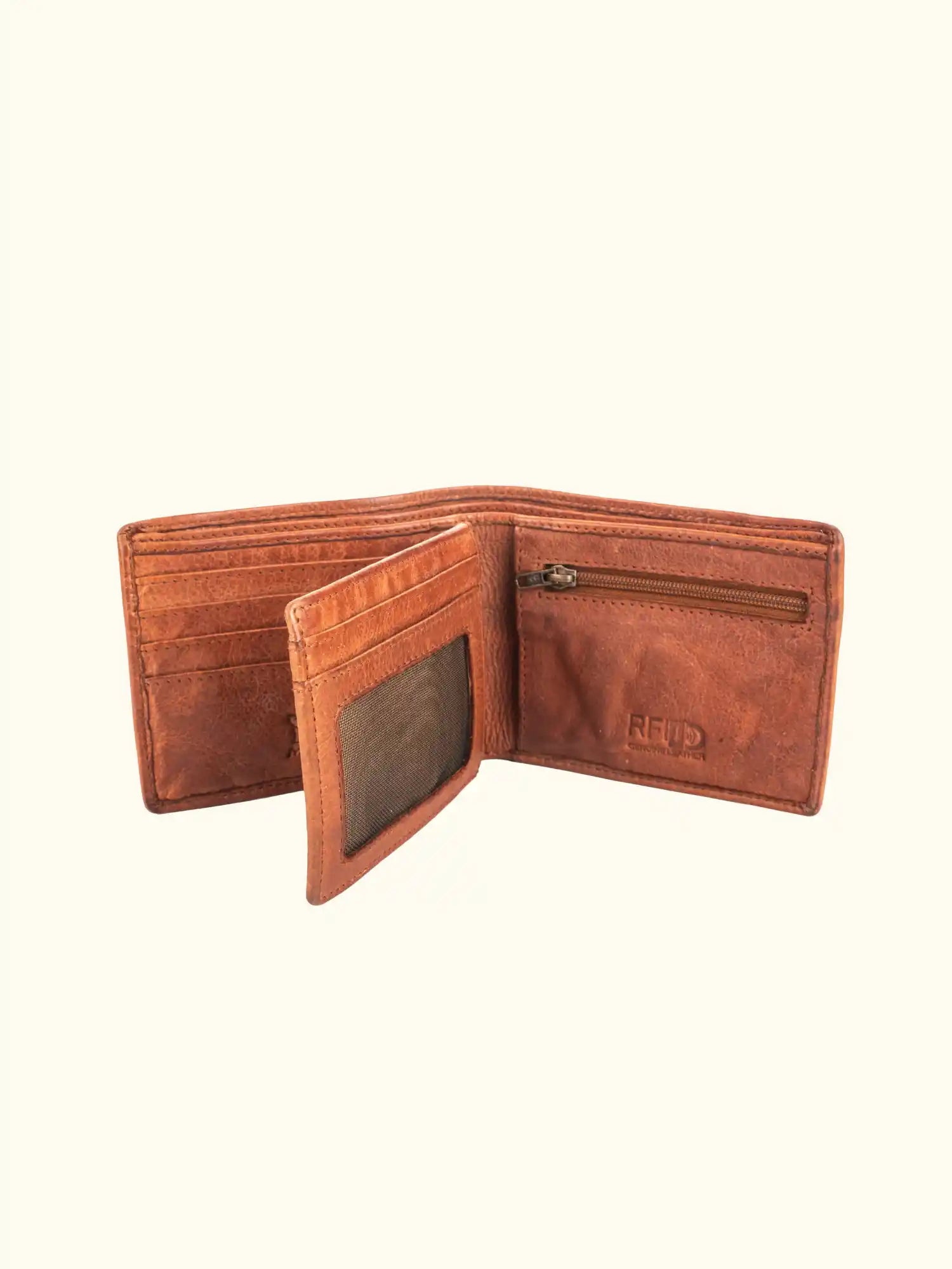 Addis Washed Leather Men's Wallet