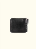 Balta Black Washed Leather Wallet