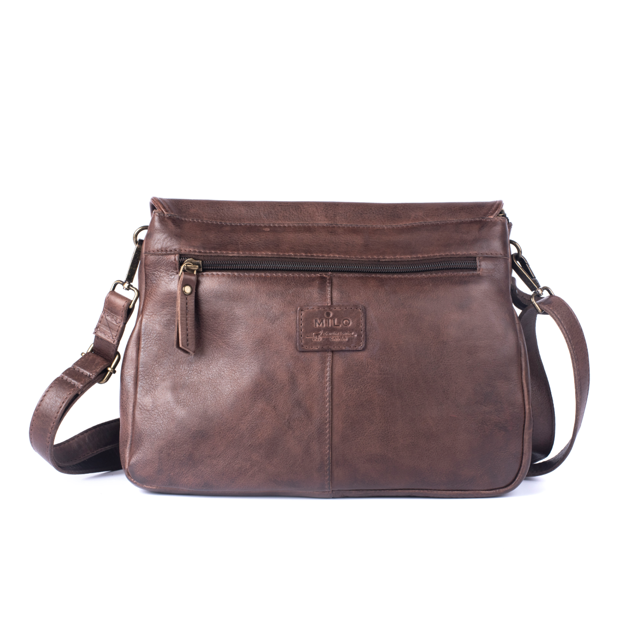 Cecilia Washed Leather Crossbody Bag