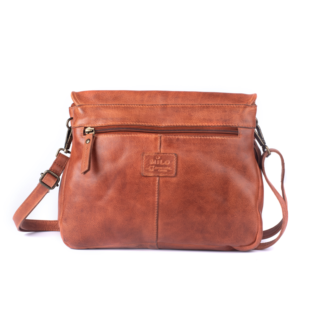 Cecilia Washed Leather Crossbody Bag