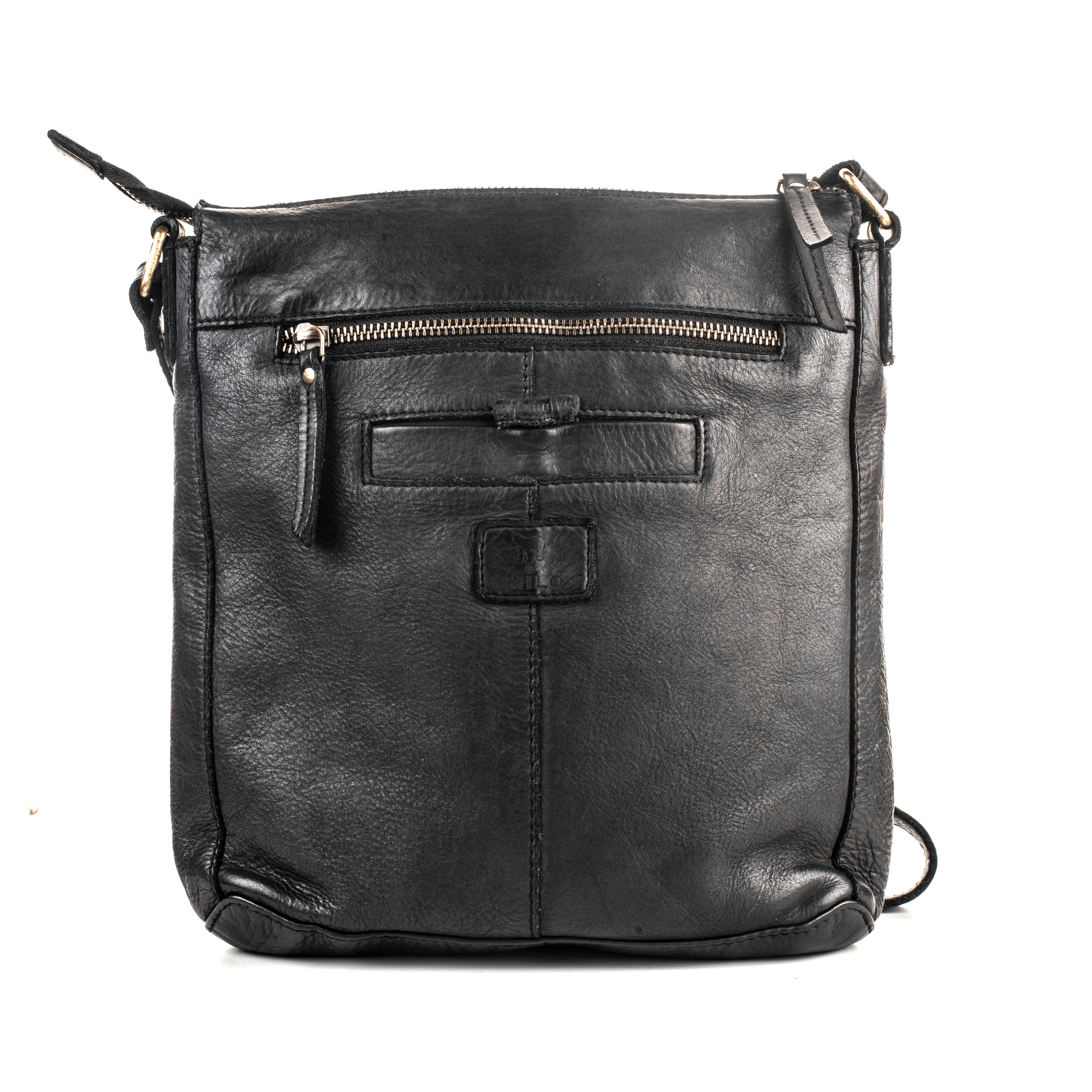 Luna Messenger Bag – Washed Leather