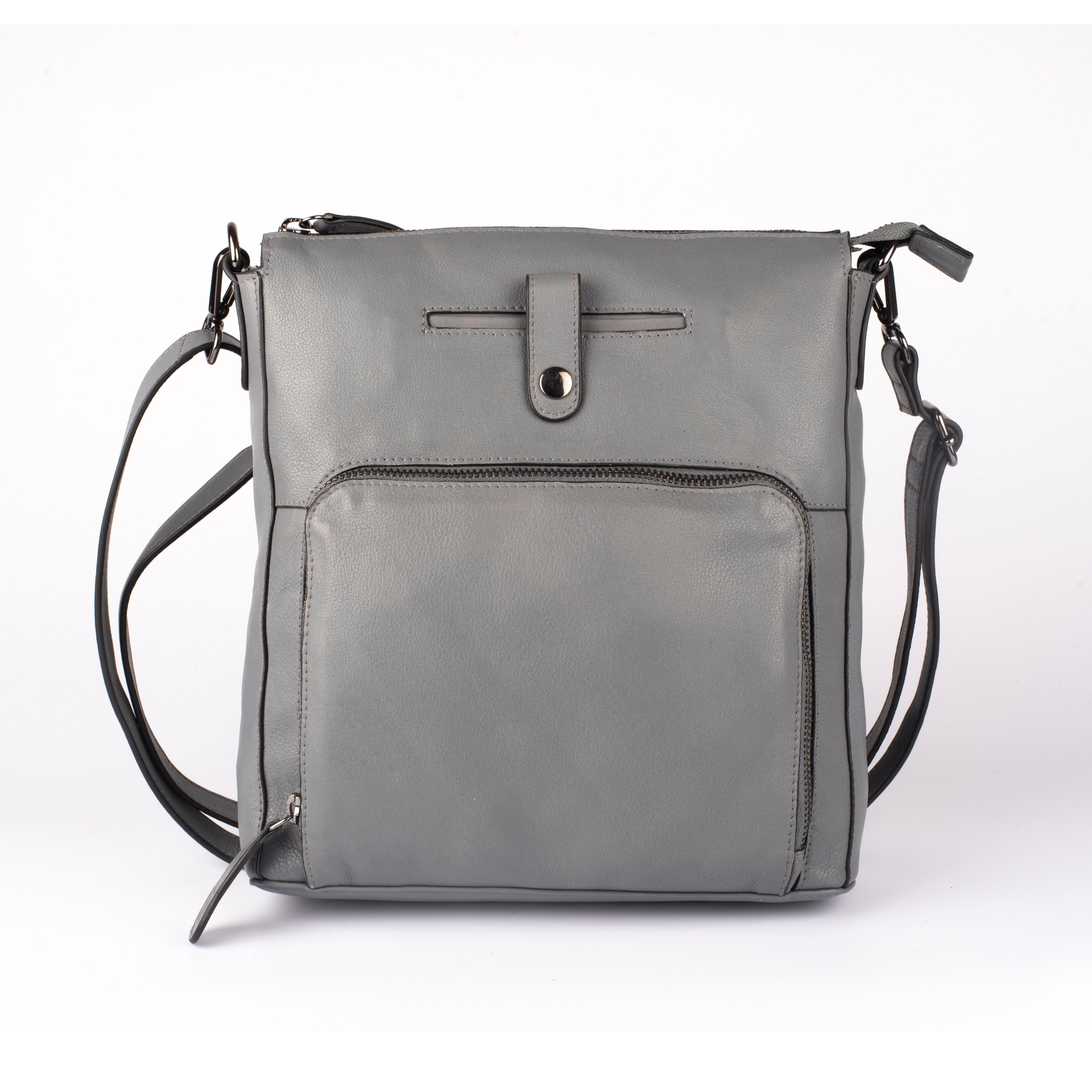 Luna Messenger Bag – Washed Leather