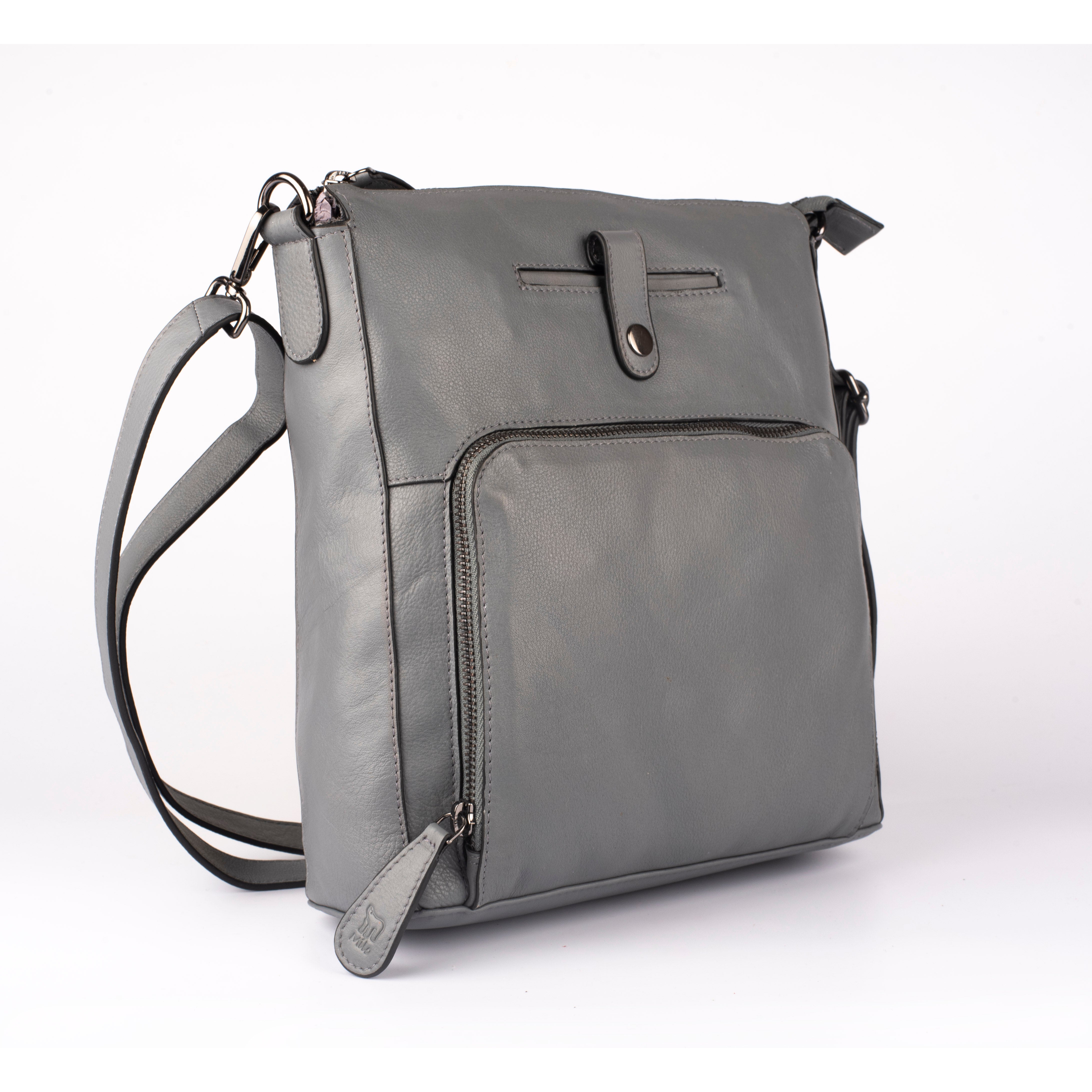 Luna Messenger Bag – Washed Leather