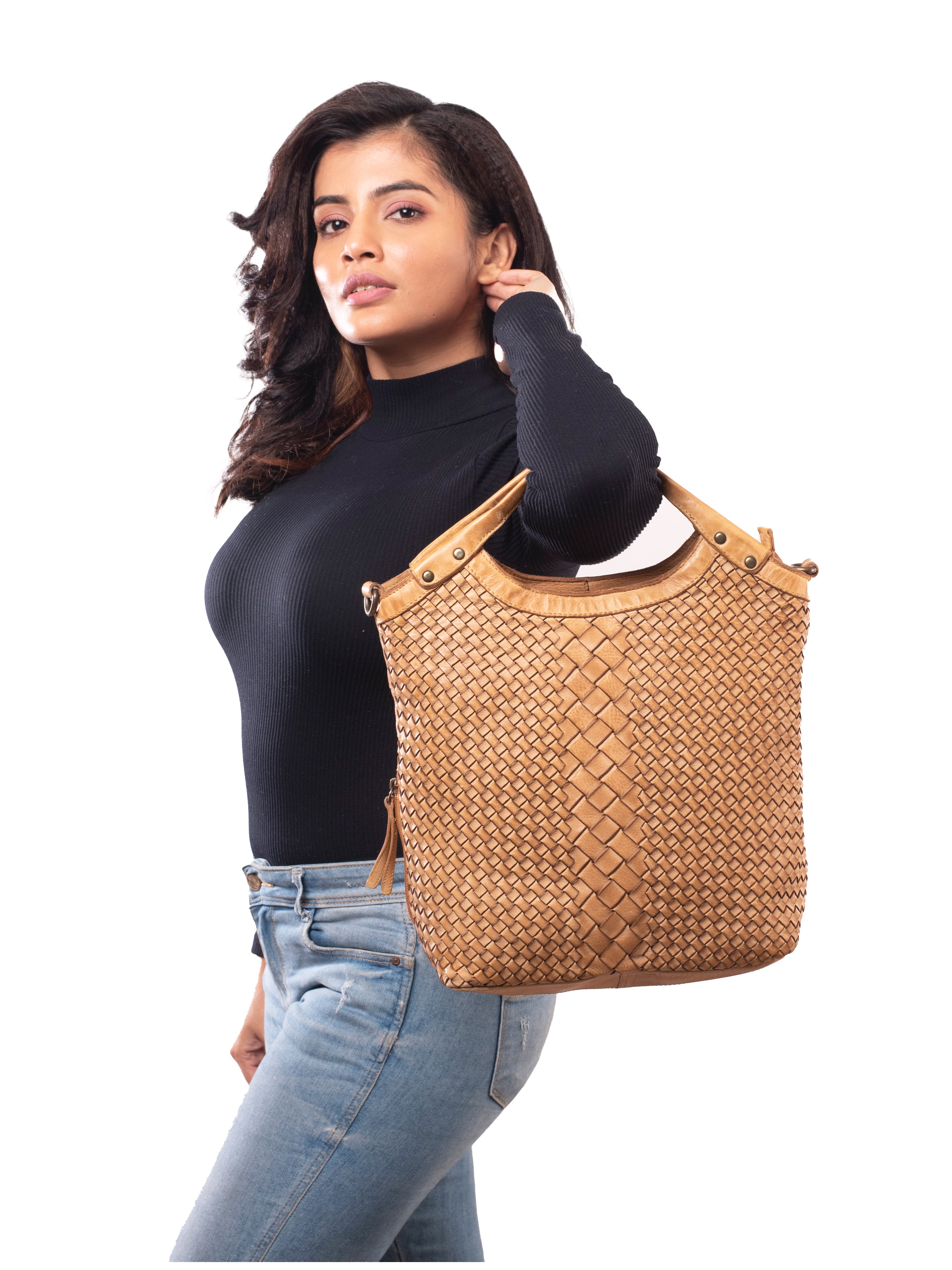 Perth Washed Leather Tote