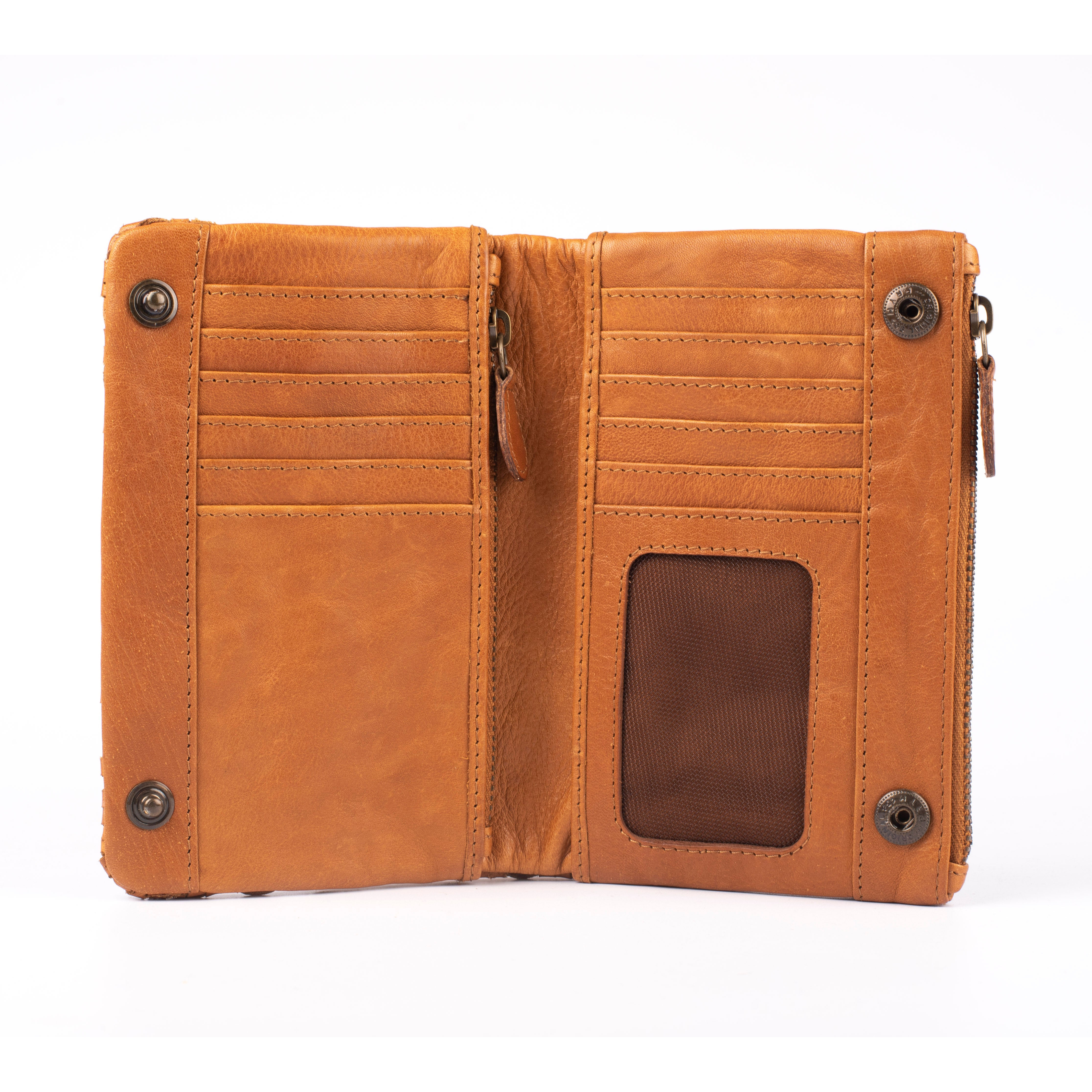 Madeline Washed Leather Wallet