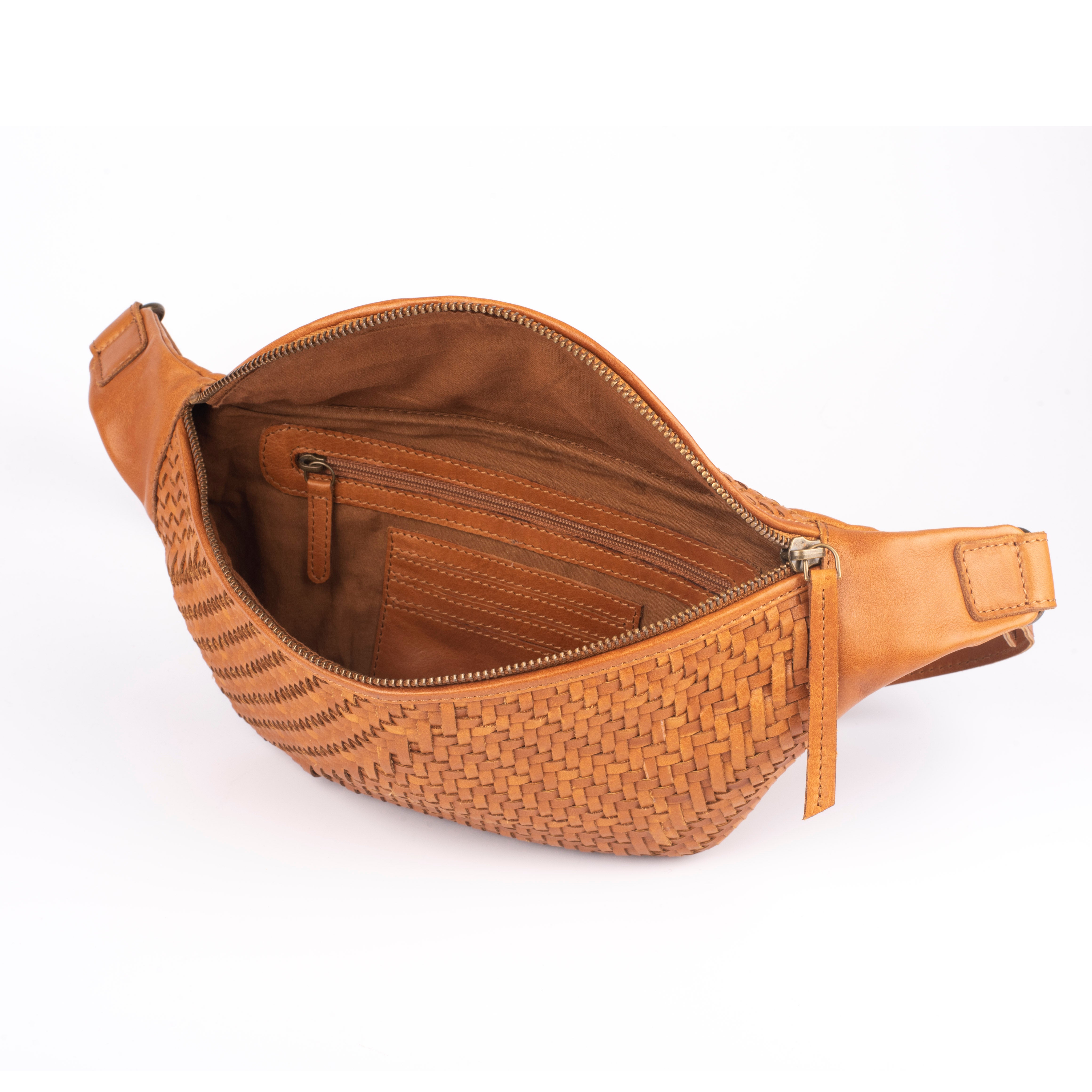 Latitia Washed Leather Fanny Pack