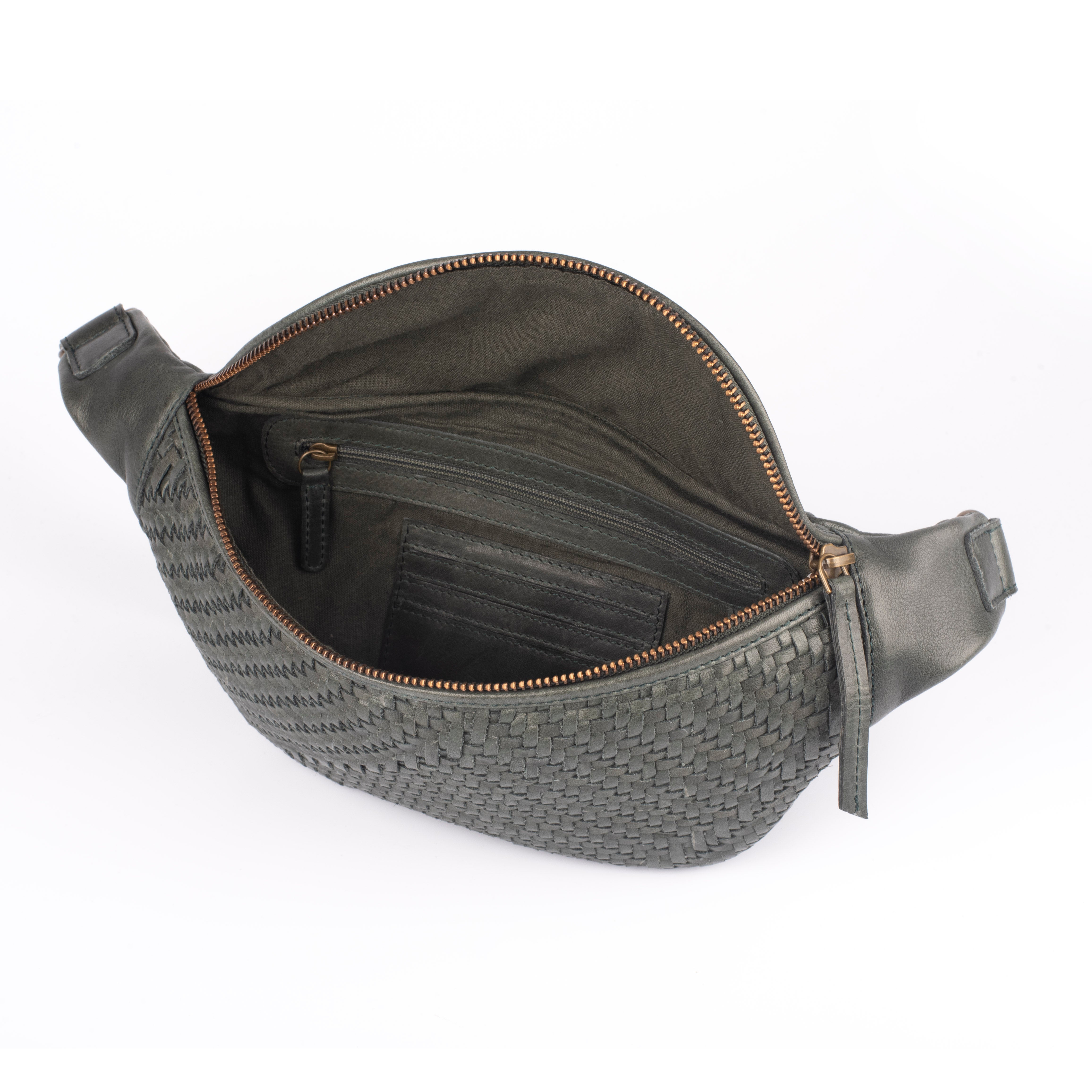 Latitia Washed Leather Fanny Pack